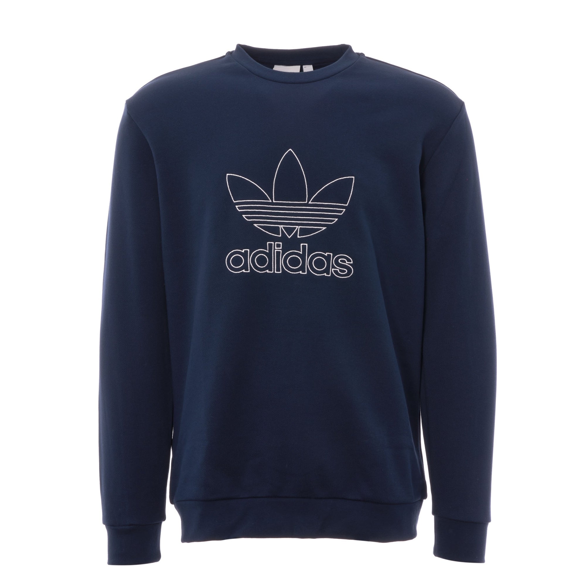 Adidas Originals Outline Logo Sweatshirt - Navy