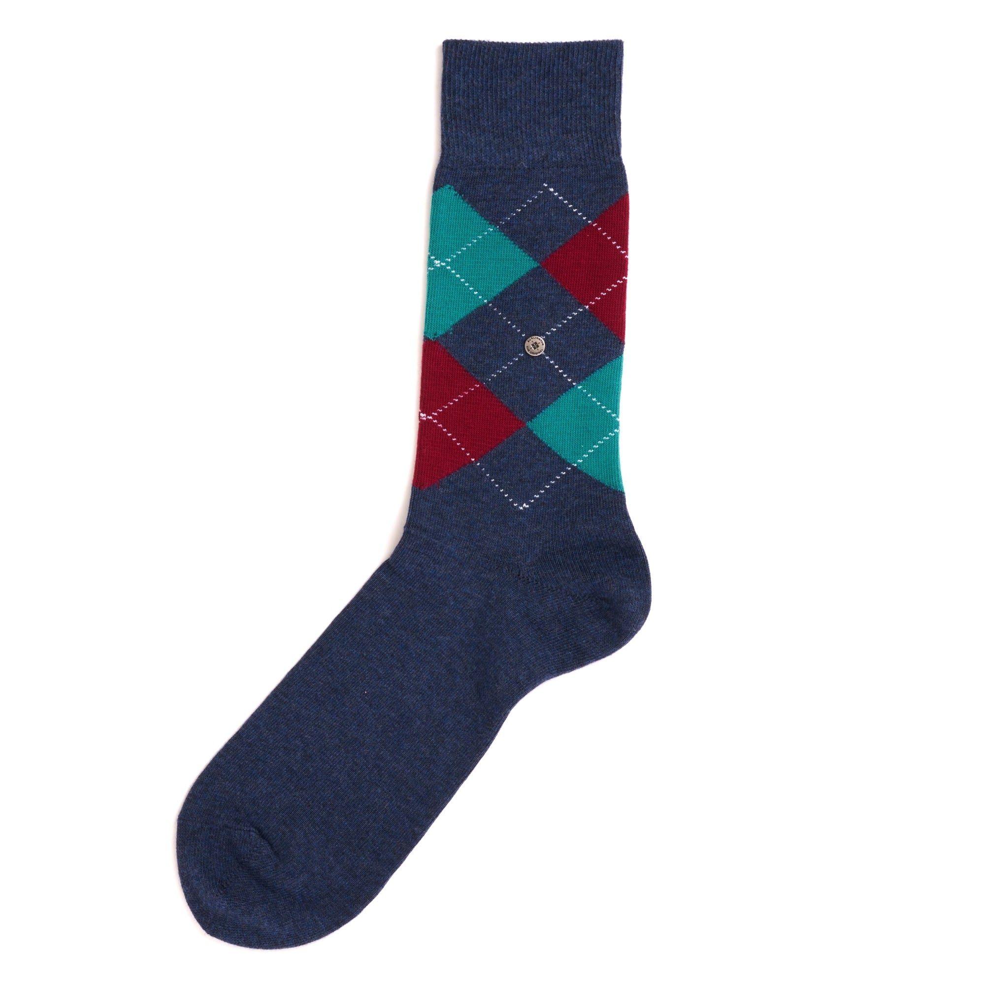 Burlington Socks King Socks - Blue Marl