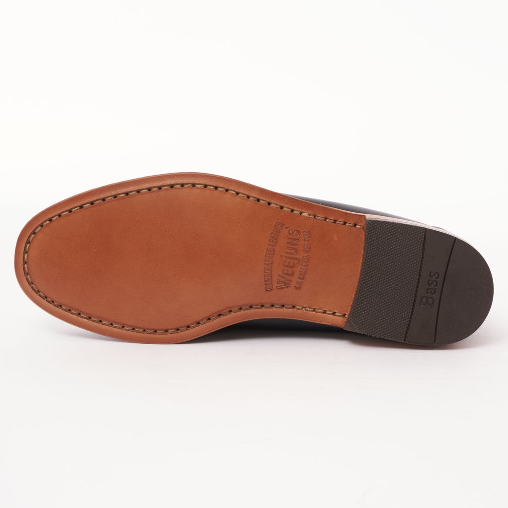 G.H. Bass Weejun Layton Pull Up Kiltie Loafers - Navy