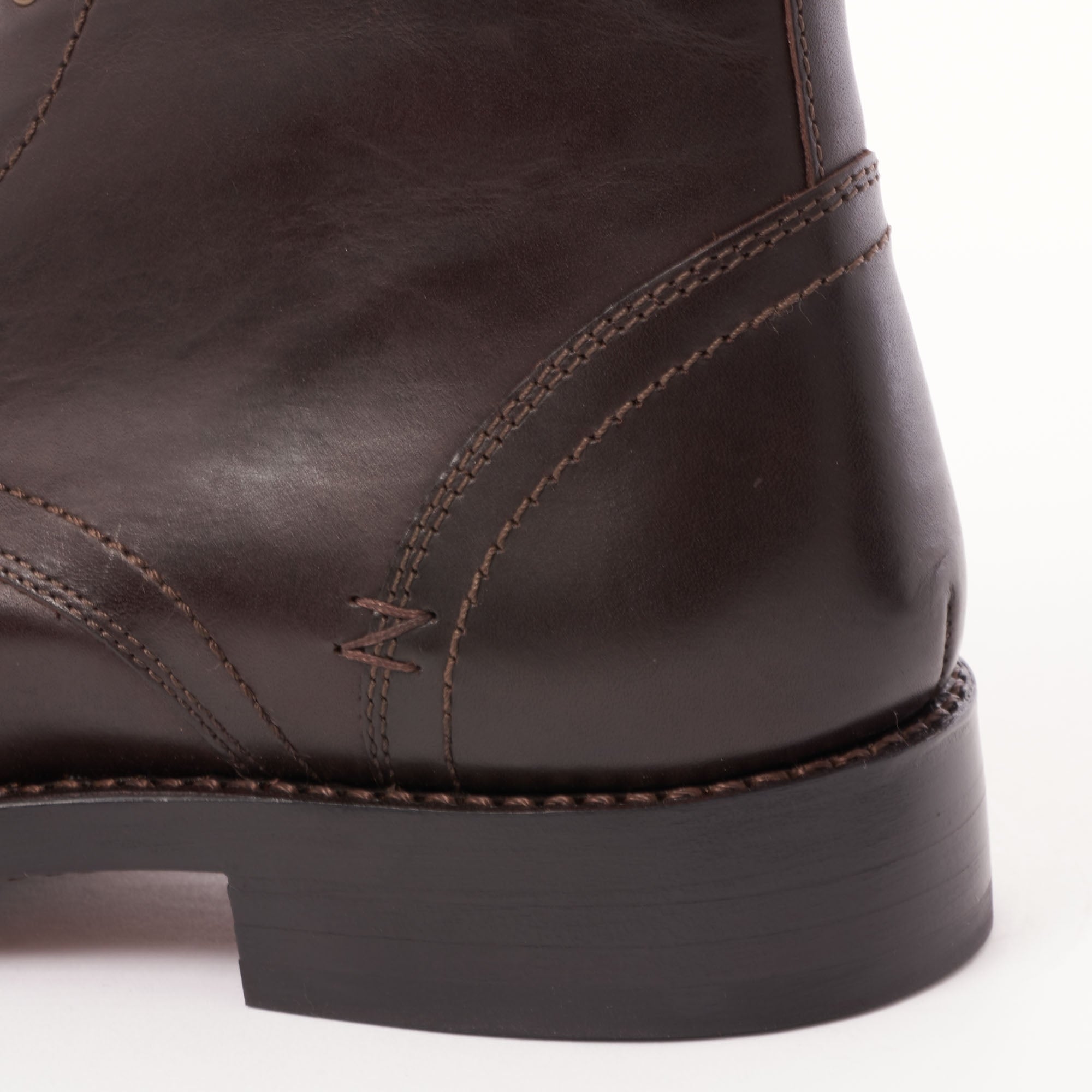 Oliver Sweeney Braun Leather Boots - Dark Brown