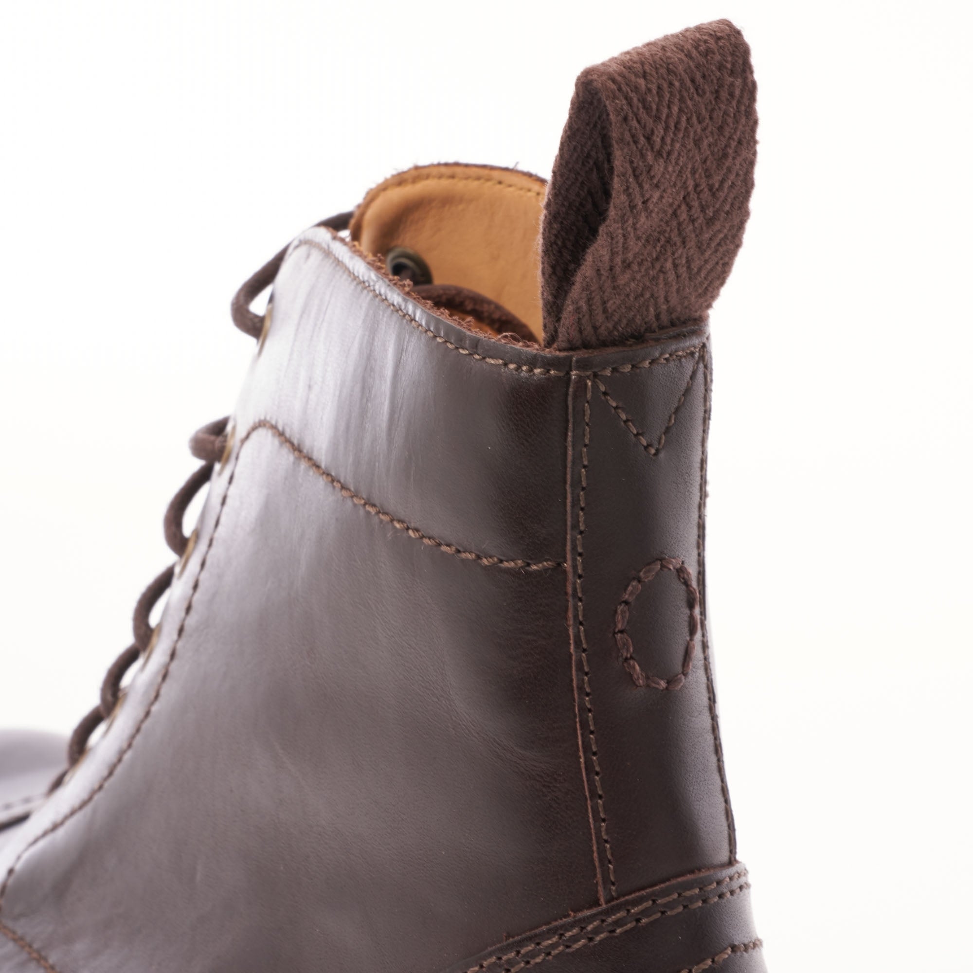 Oliver Sweeney Braun Leather Boots - Dark Brown