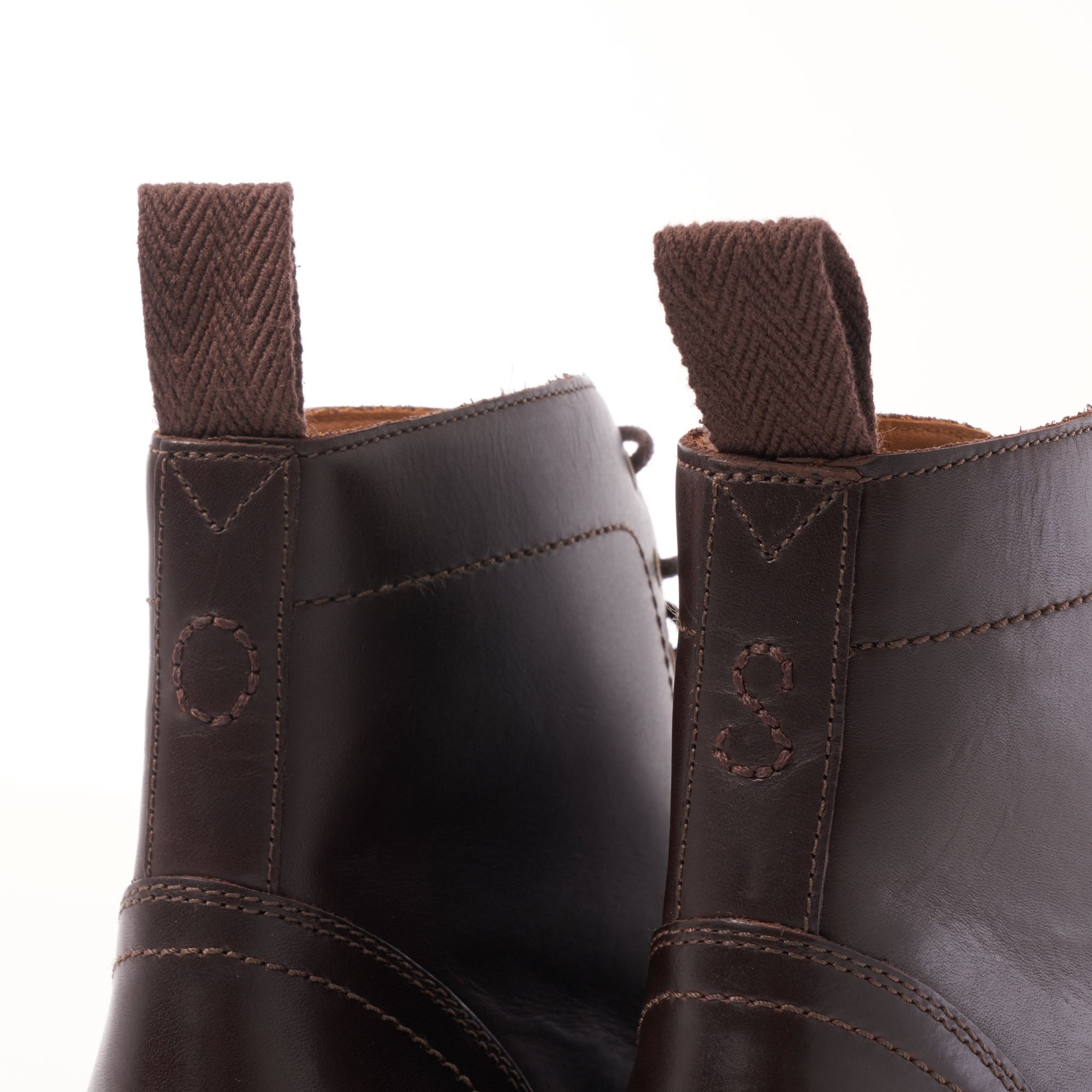 Oliver Sweeney Braun Leather Boots - Dark Brown