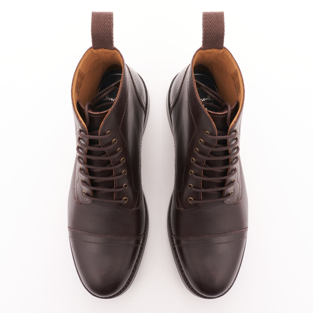 Oliver Sweeney Braun Leather Boots - Dark Brown