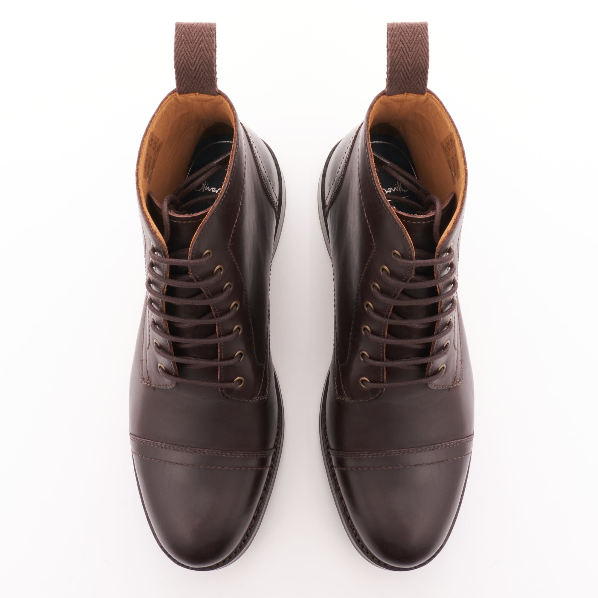 Oliver Sweeney Braun Leather Boots - Dark Brown