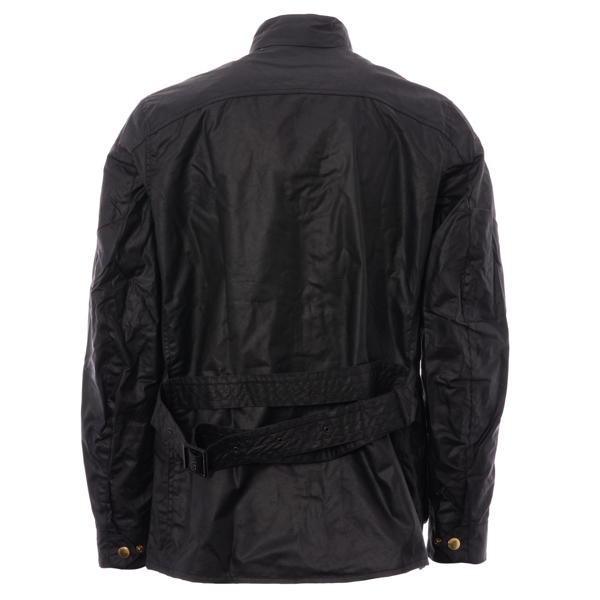 Barbour International Union Jack Wax Jacket - Black – Stuarts London