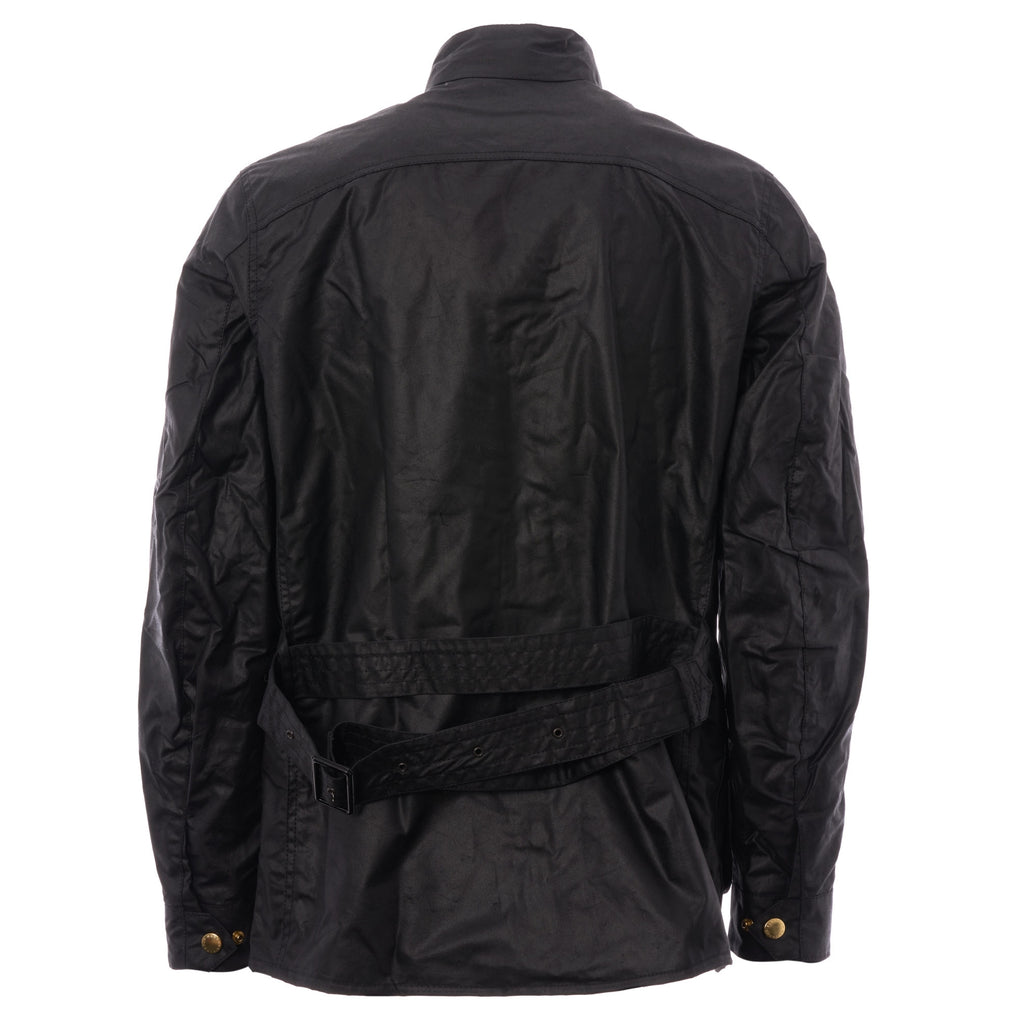 Union Jack Wax Jacket - Black