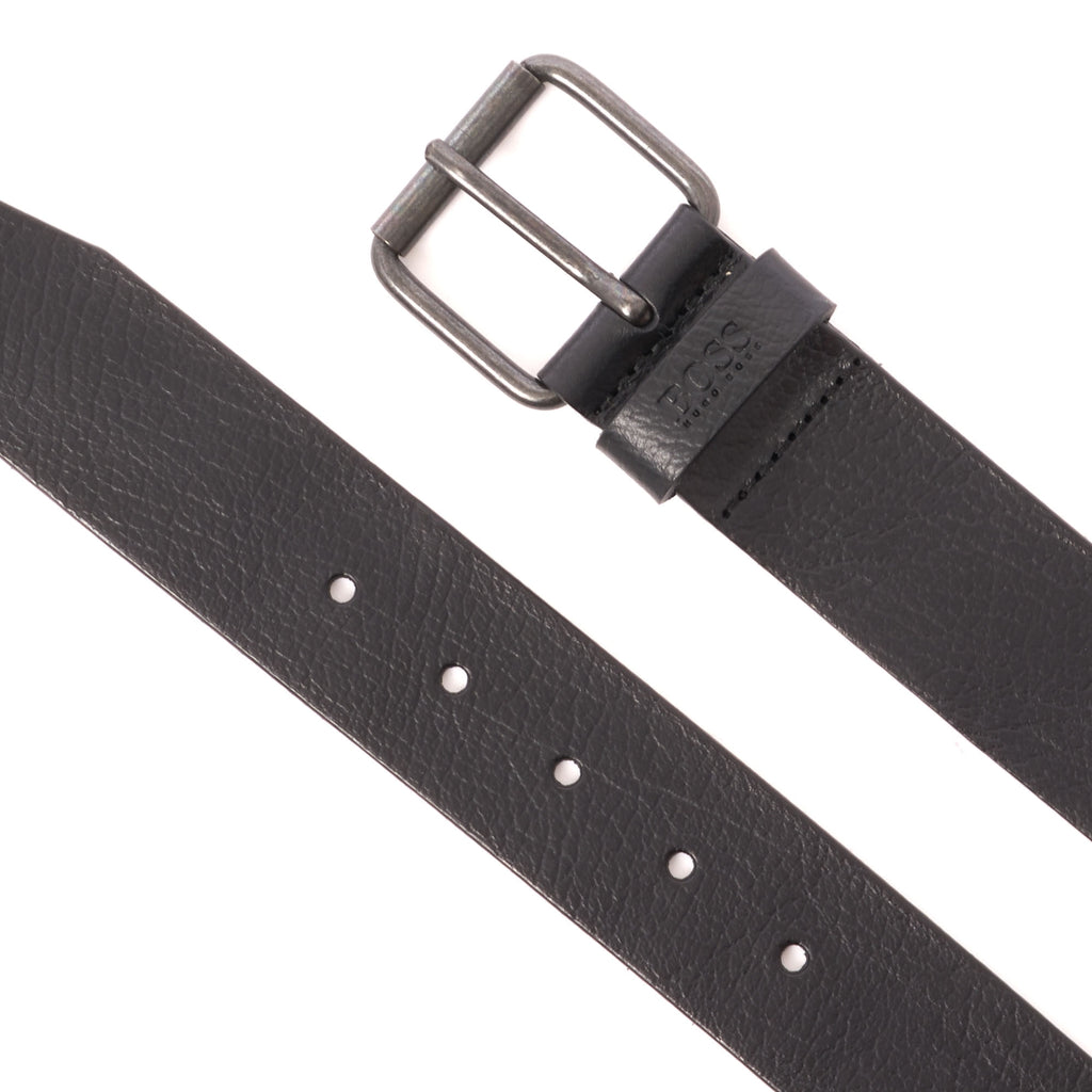 Jesse Full Grain Leather Belt - Black