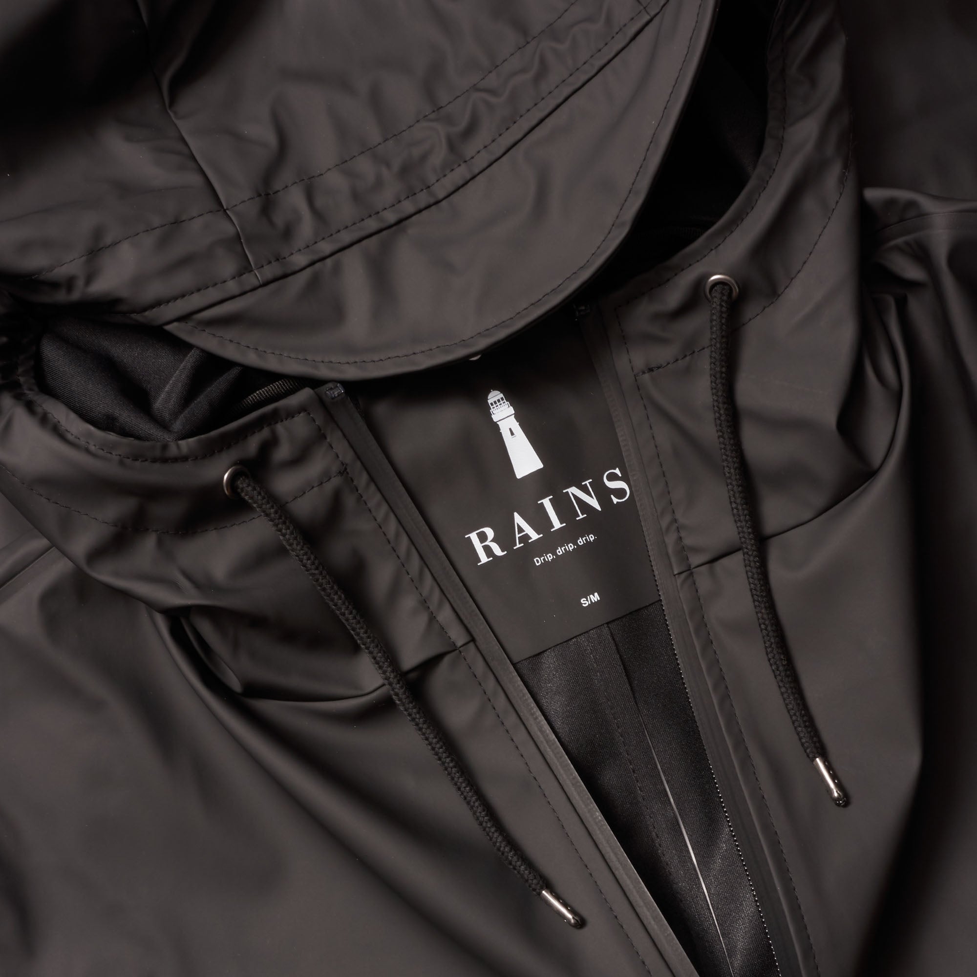 Rains Breaker Jacket - Black