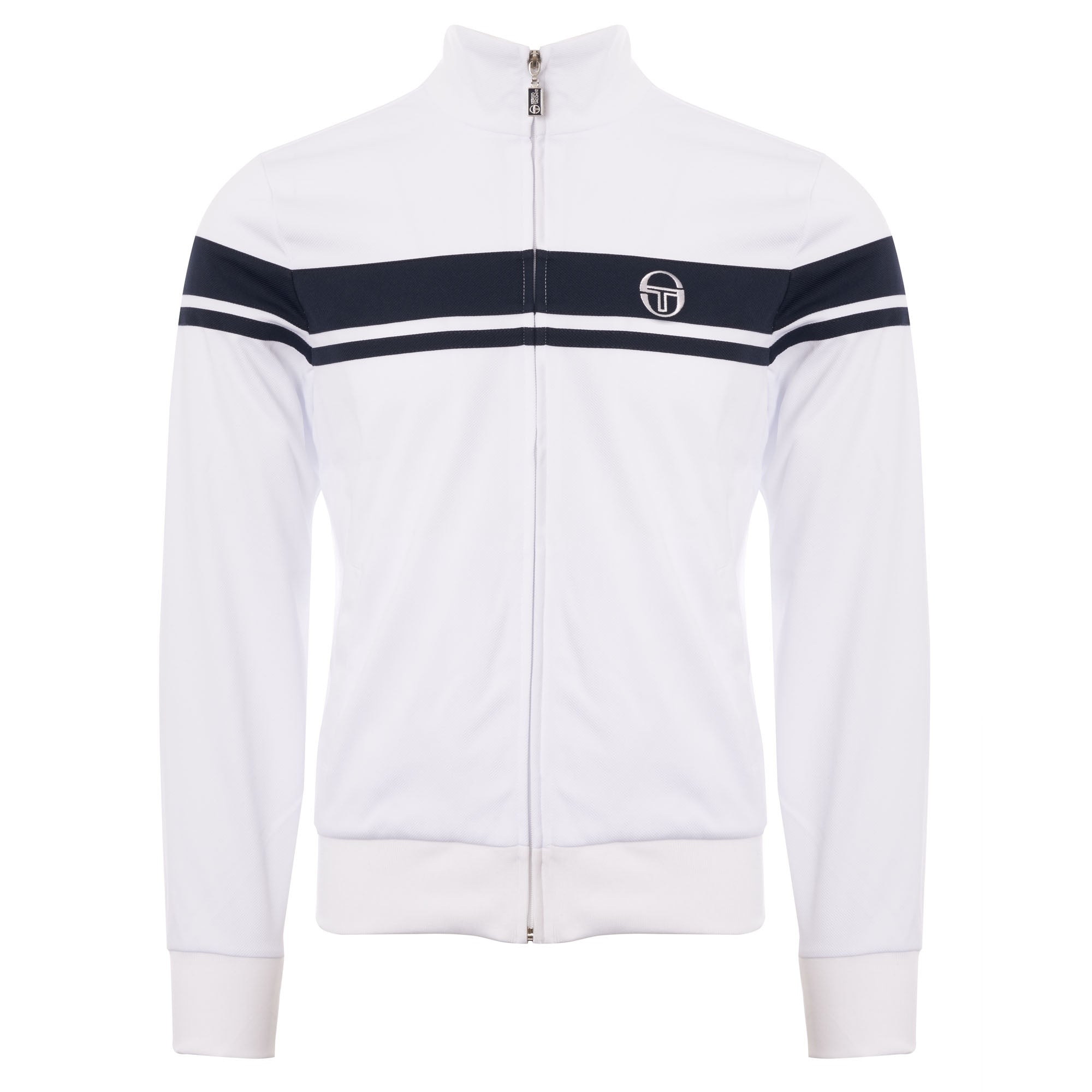 Sergio Tacchini Young Line Track Suit - White & Navy
