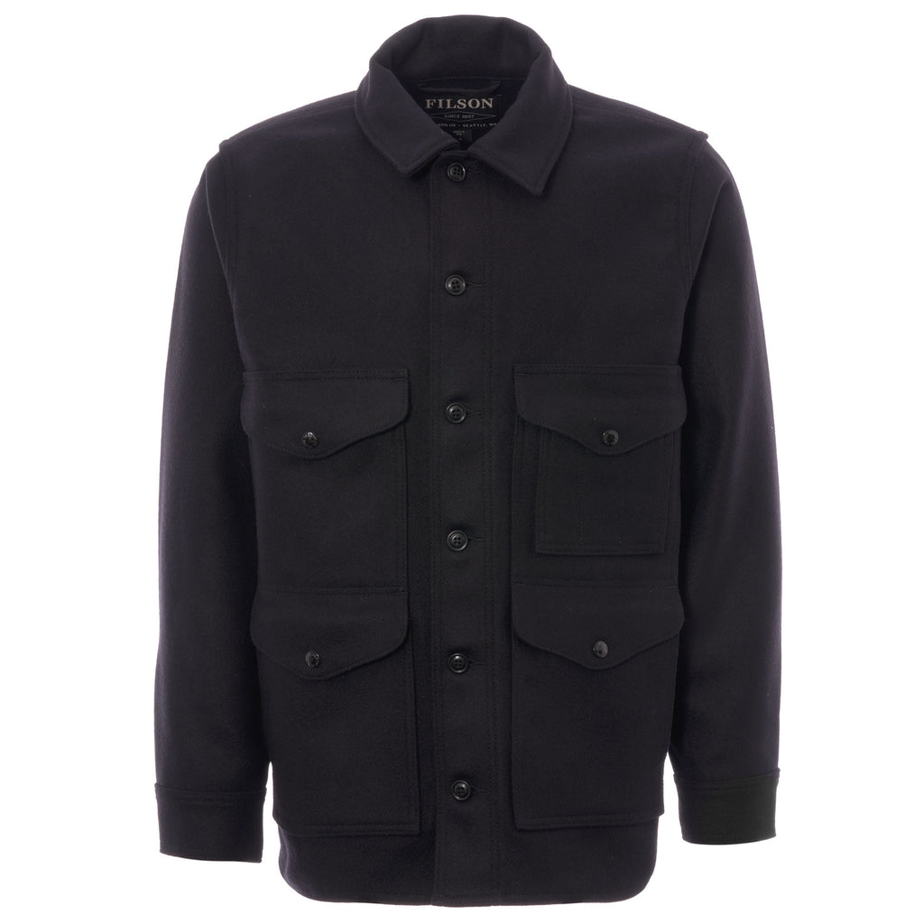 Filson Mackinaw Wool Cruiser Jacket - Dark Navy
