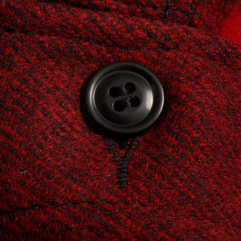 Filson Mackinaw Wool Vest - Red & Black