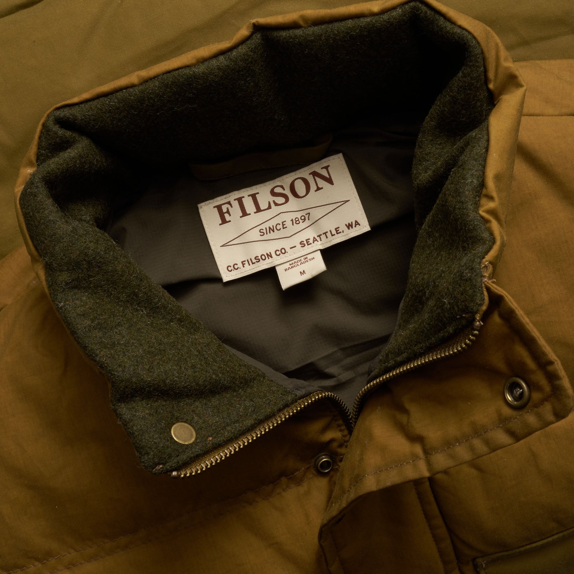 Down Cruiser Vest - Dark Tan