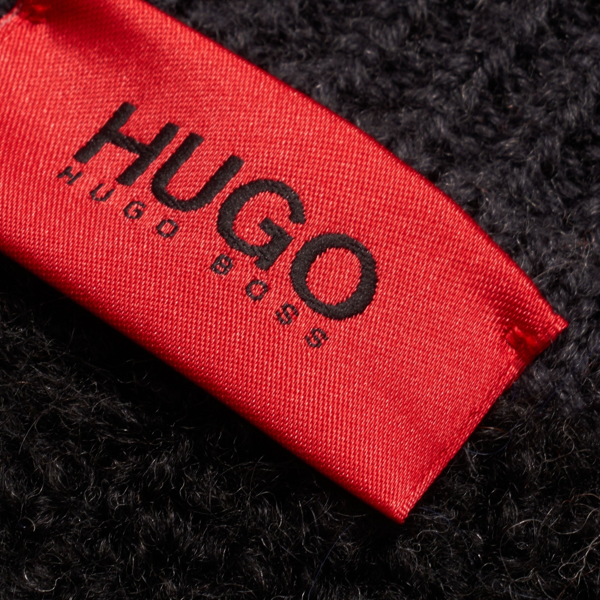 HUGO Dalander Long Sleeve Polo Shirt - Dark Green