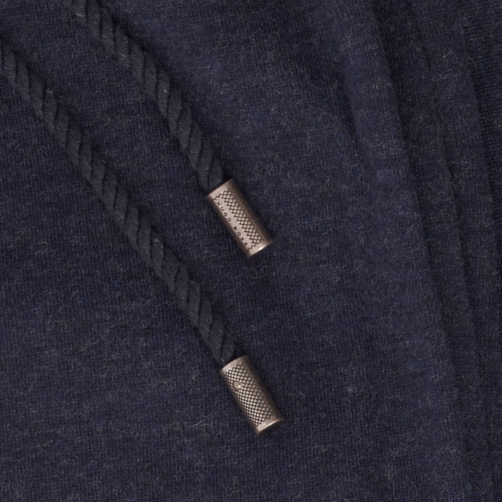Boss Cashmere Track Bottoms - Dark Blue