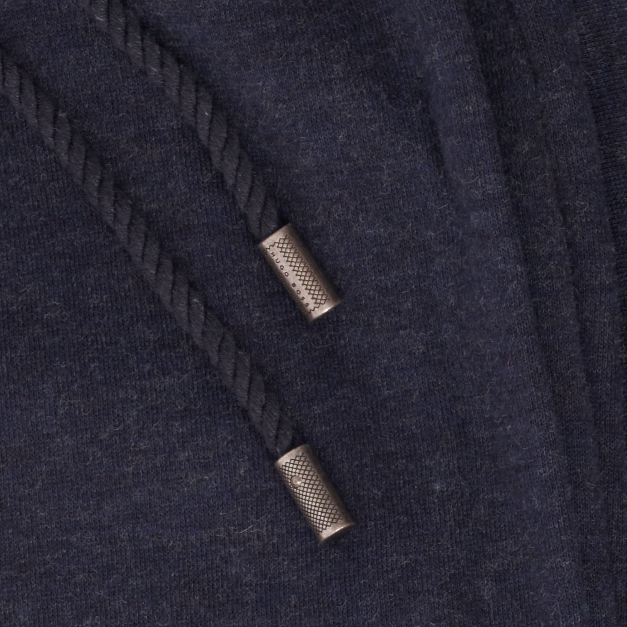 Boss Cashmere Track Bottoms - Dark Blue