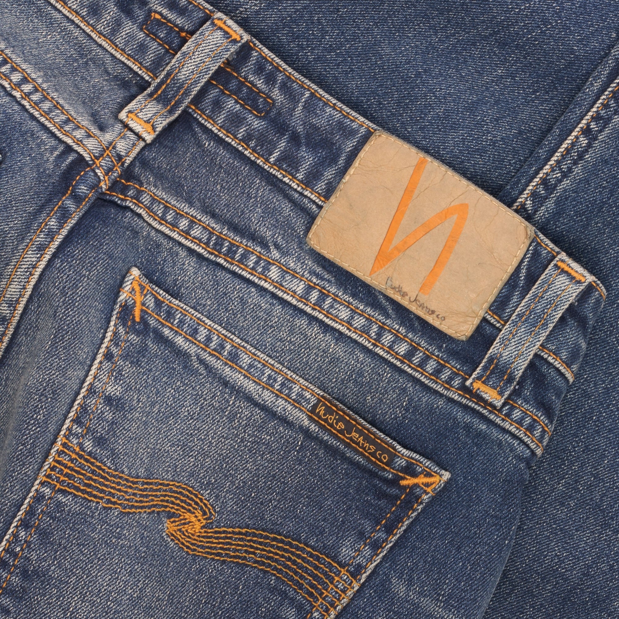 Nudie Jeans Skinny Lin Jeans - Cold Blues