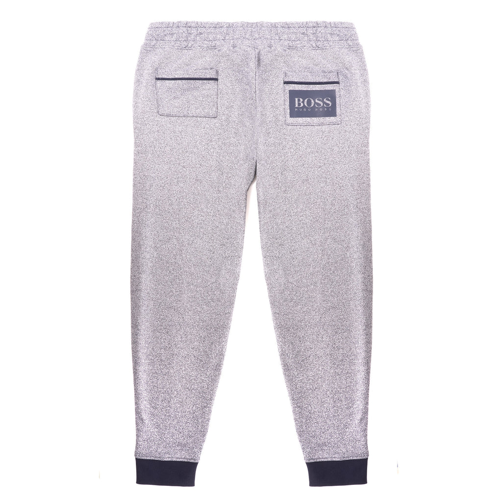 Boss Heritage Two-colour Track Pants - Medium Grey