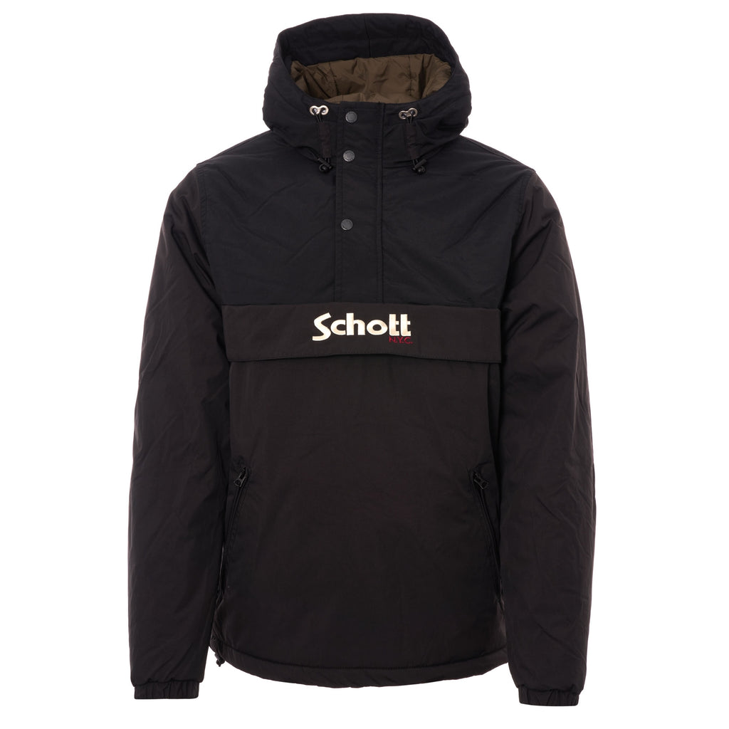 Schott NYC Husky 18 Smock Jacket - Black