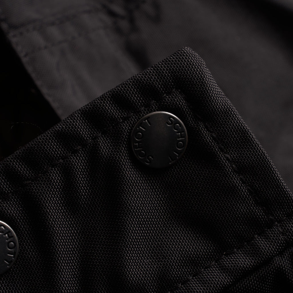 Schott NYC Husky 18 Smock Jacket - Black