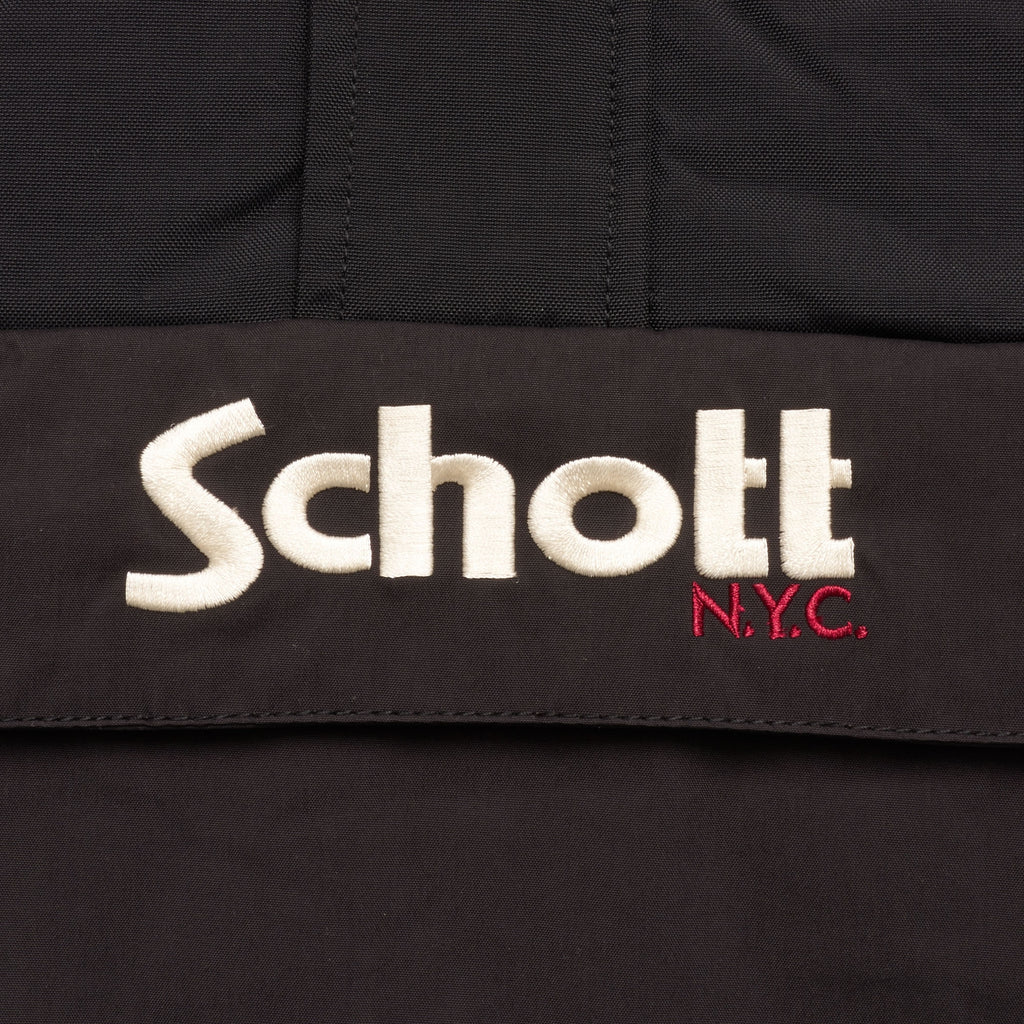 Schott NYC Husky 18 Smock Jacket - Black