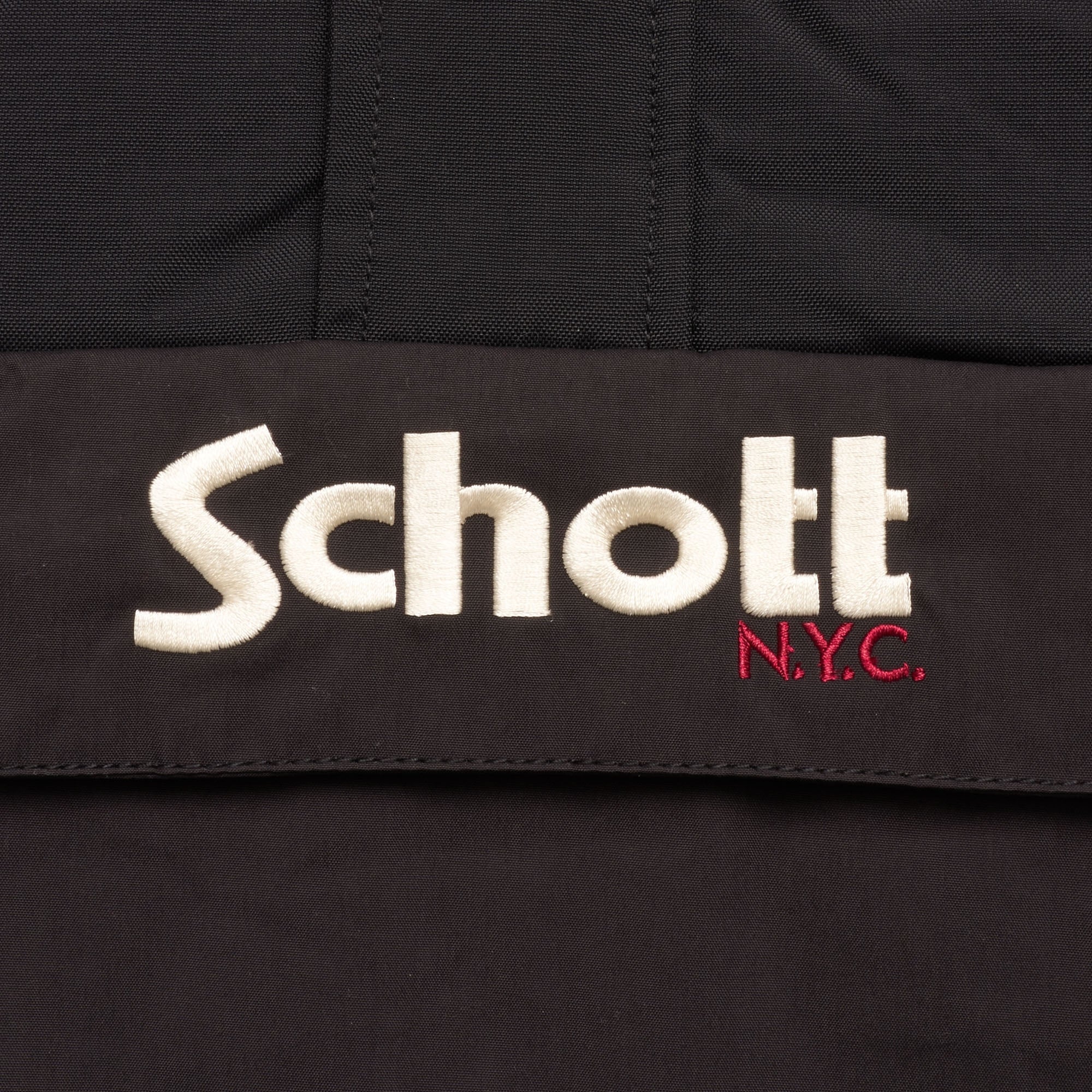 Schott NYC Husky 18 Smock Jacket - Black