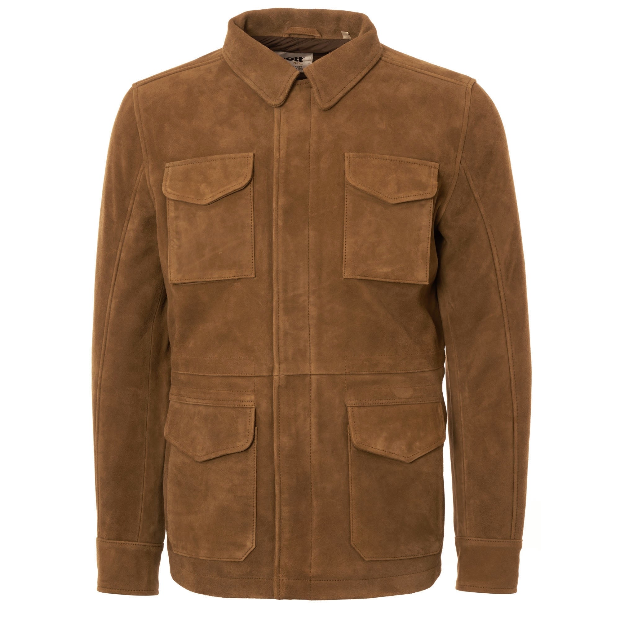 Schott NYC LCFIELDON Safari Jacket - Rust