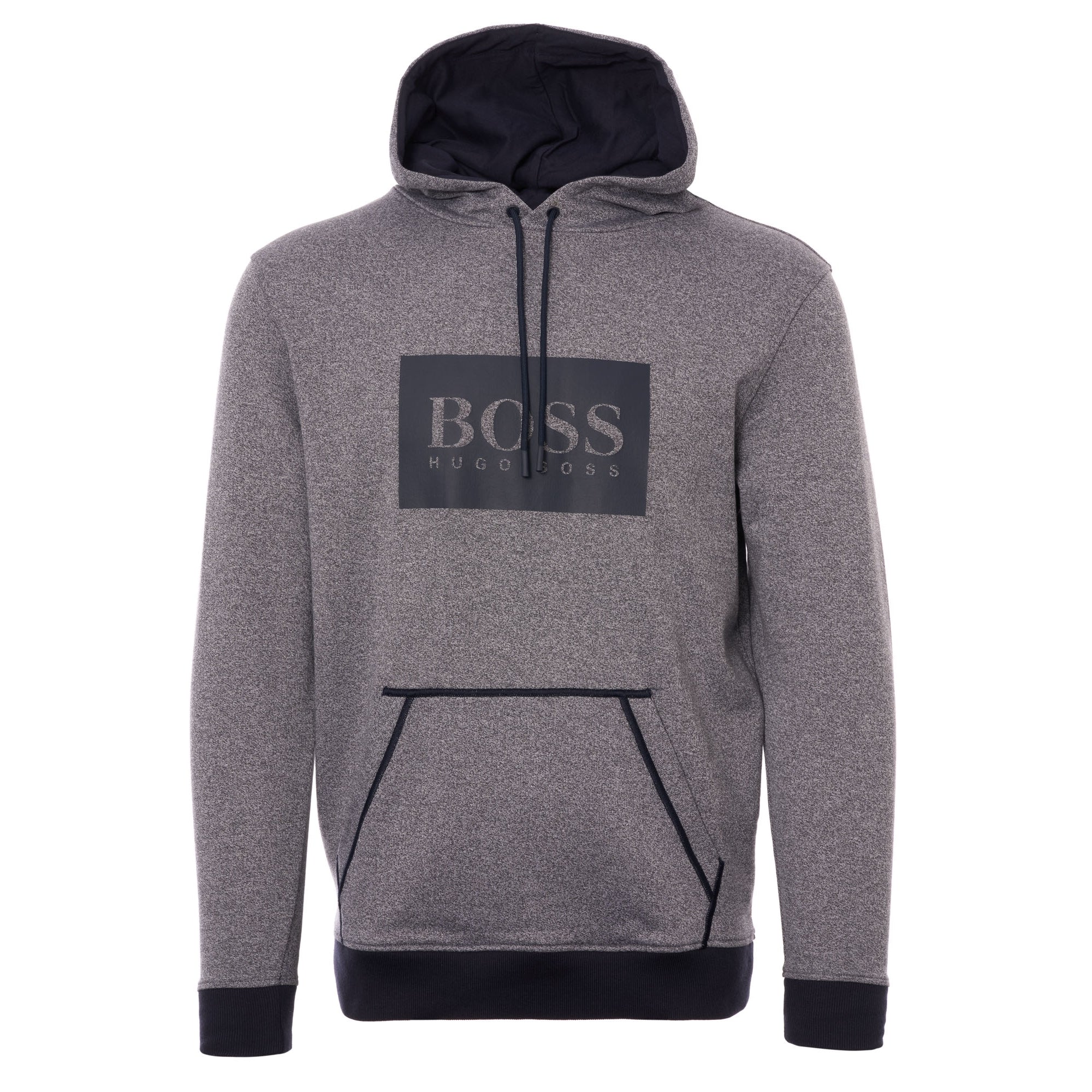 Boss Heritage Hooded Sweatshirt - Grey