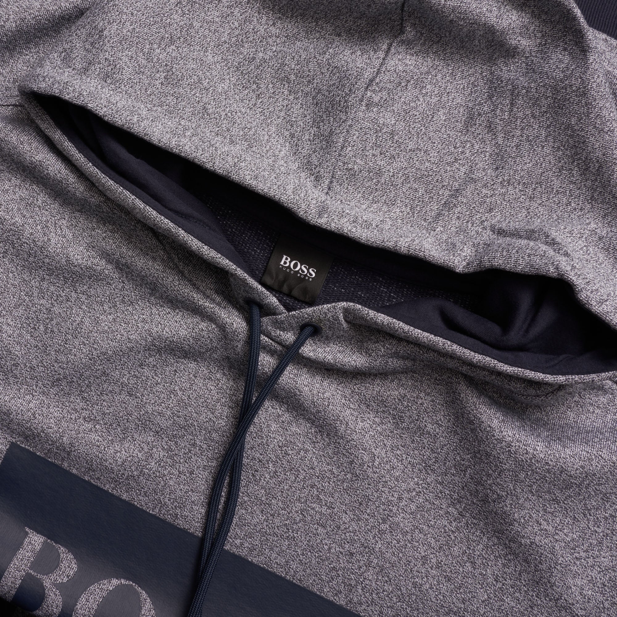 Boss Heritage Hooded Sweatshirt - Grey