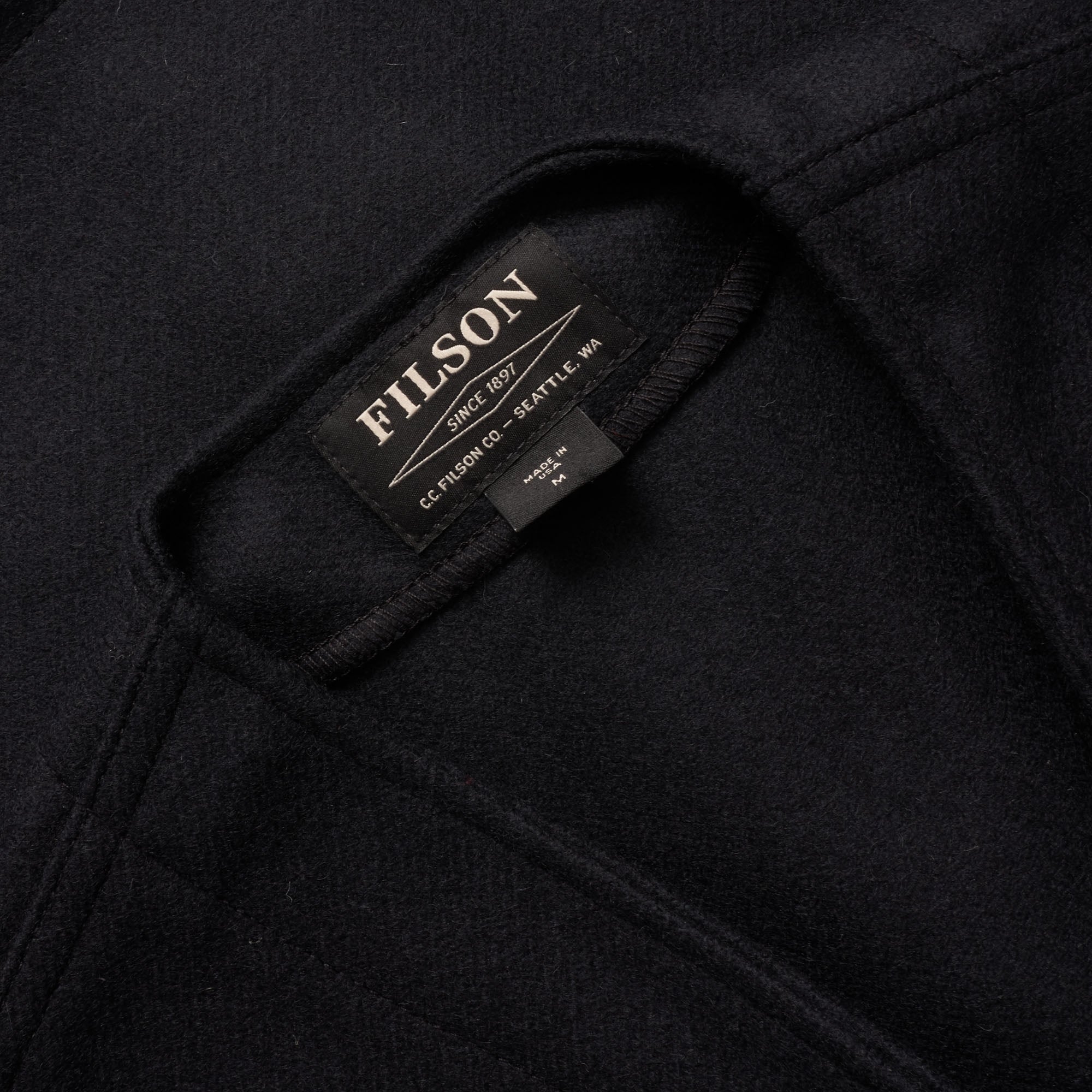 Filson Mackinaw Wool Vest - Navy