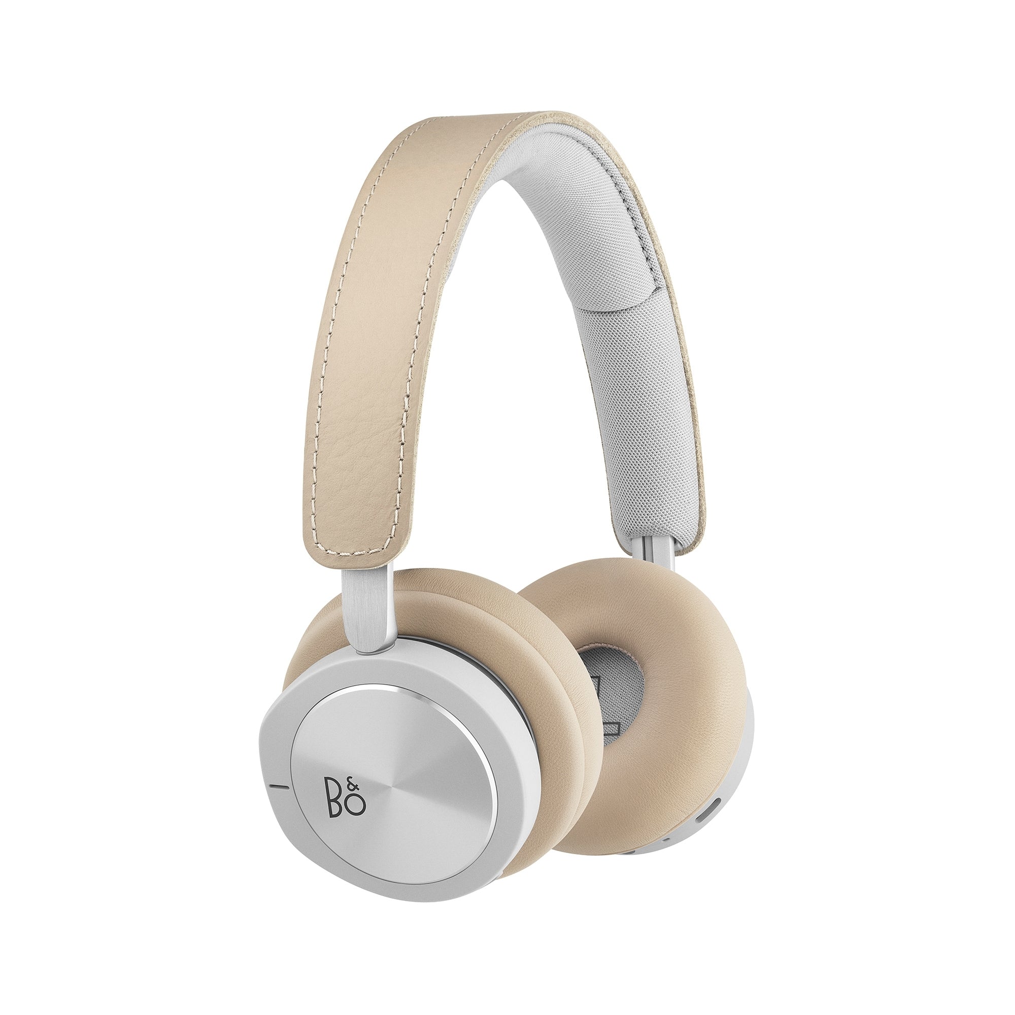 Bang & Olufsen H8i Active Noise Cancellation Wireless On-Ear Headphones - Natural