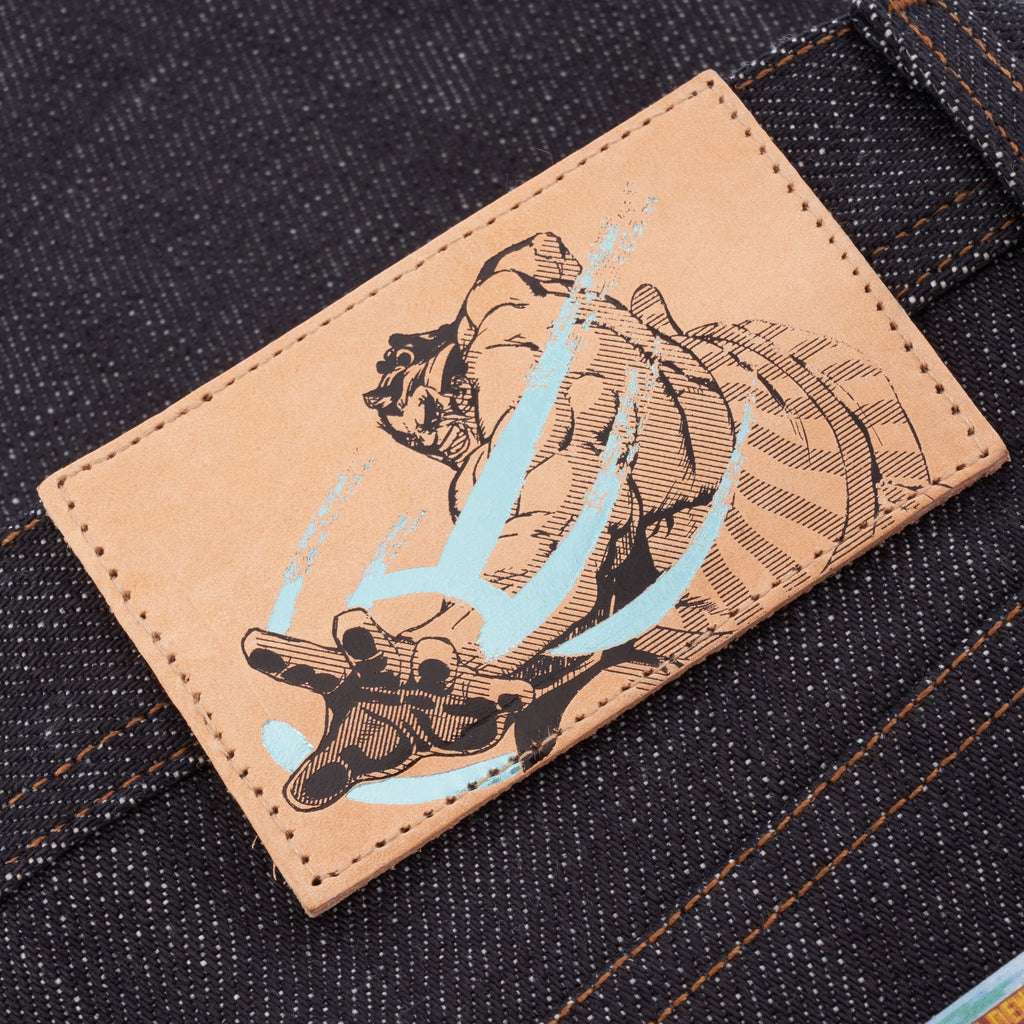 Naked & Famous x Street Fighter™ 2 Weird Guy E. Honda Heavyweight Sumo Selvedge - Indigo