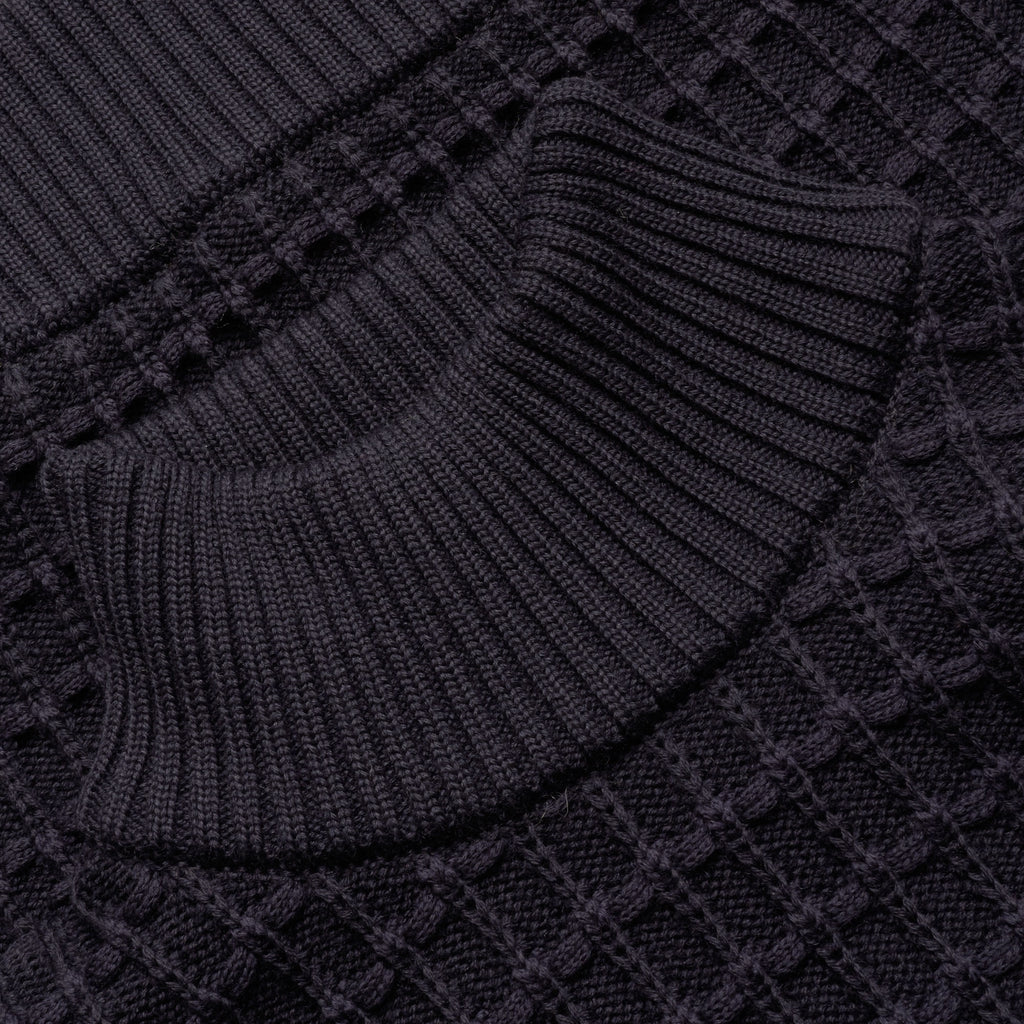 S.N.S Herning Hybrid-II High Neck Jumper - Navy