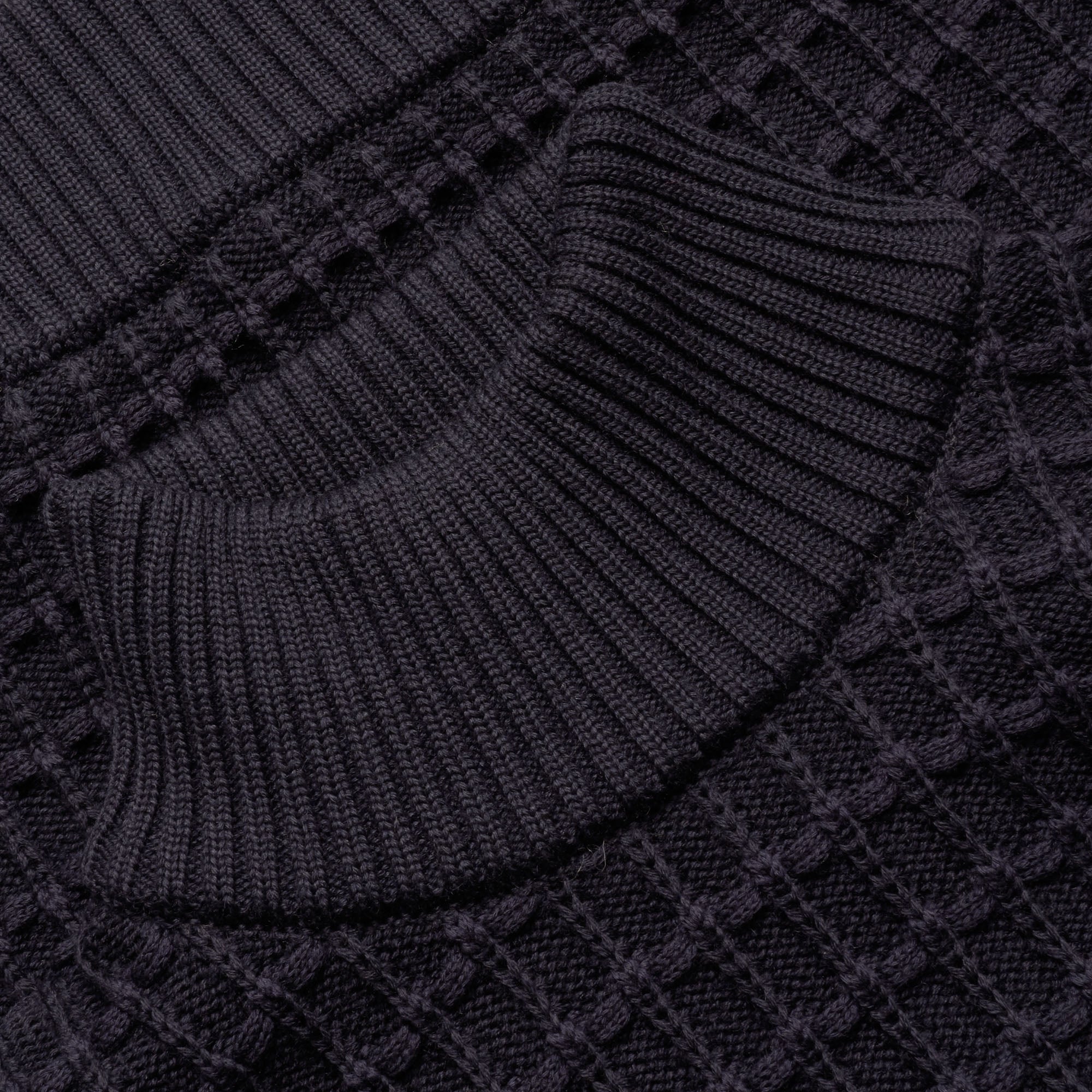 S.N.S Herning Hybrid-II High Neck Jumper - Navy