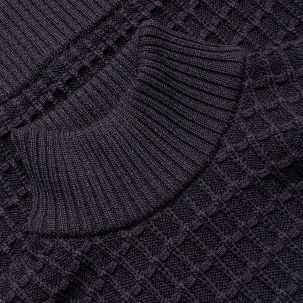 S.N.S Herning Hybrid-II High Neck Jumper - Navy