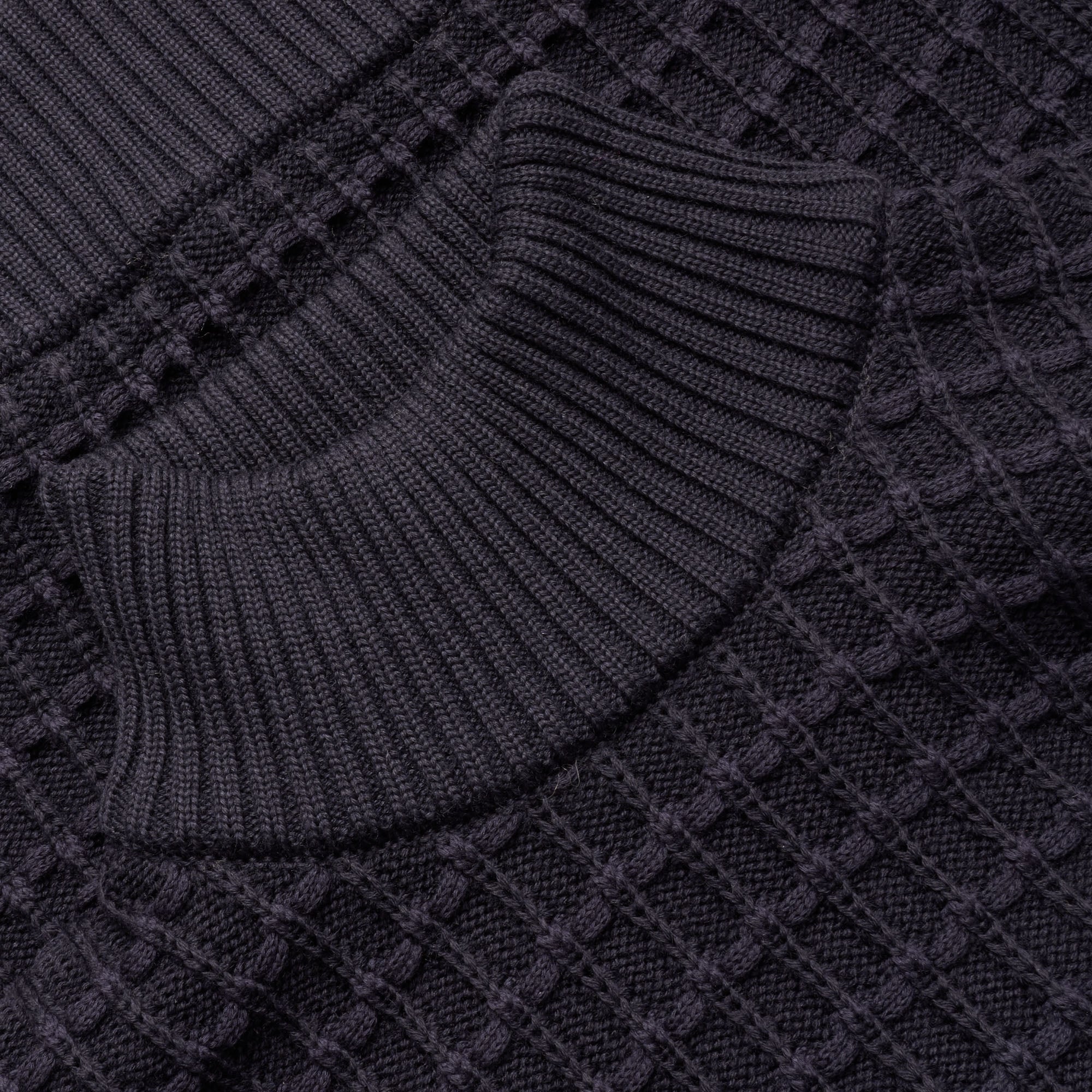 S.N.S Herning Hybrid-II High Neck Jumper - Navy