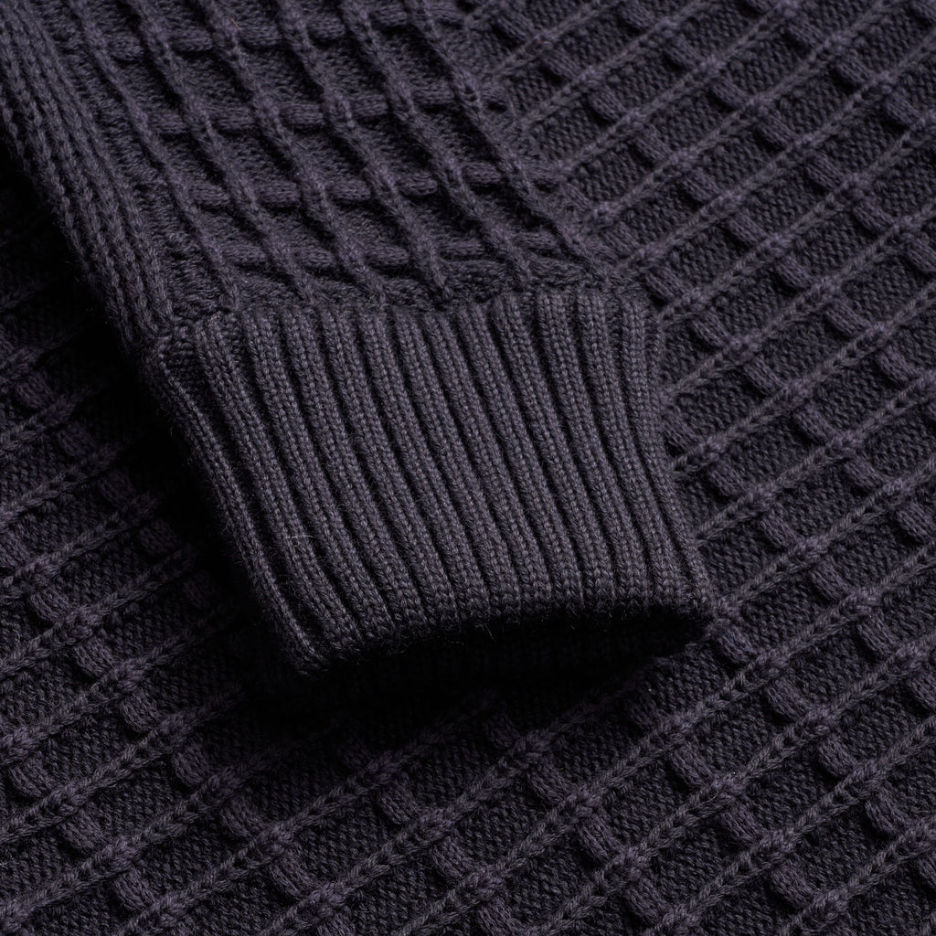 S.N.S Herning Hybrid-II High Neck Jumper - Navy
