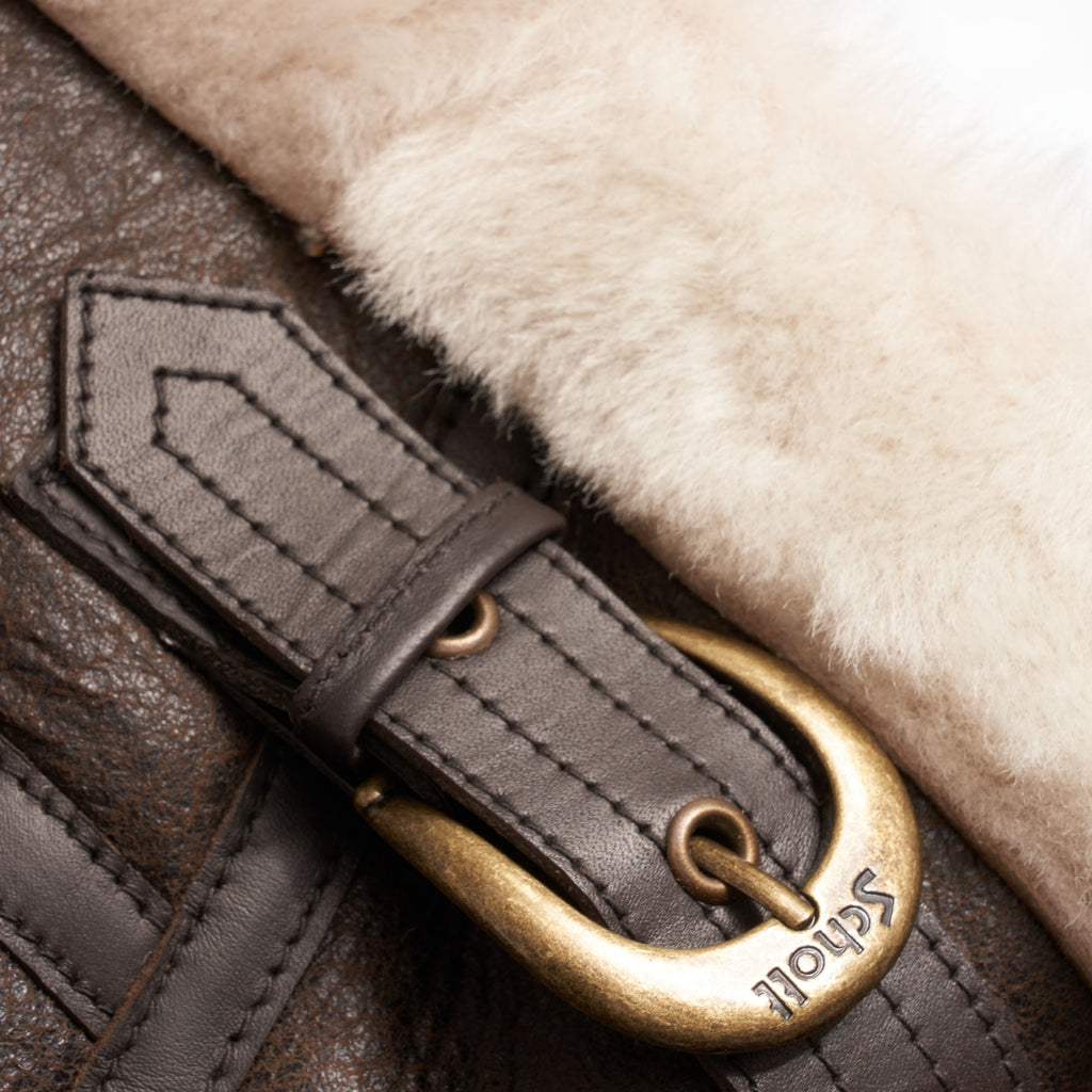 Schott NYC LC1259 Bombardier Leather Flying Jacket - Brown