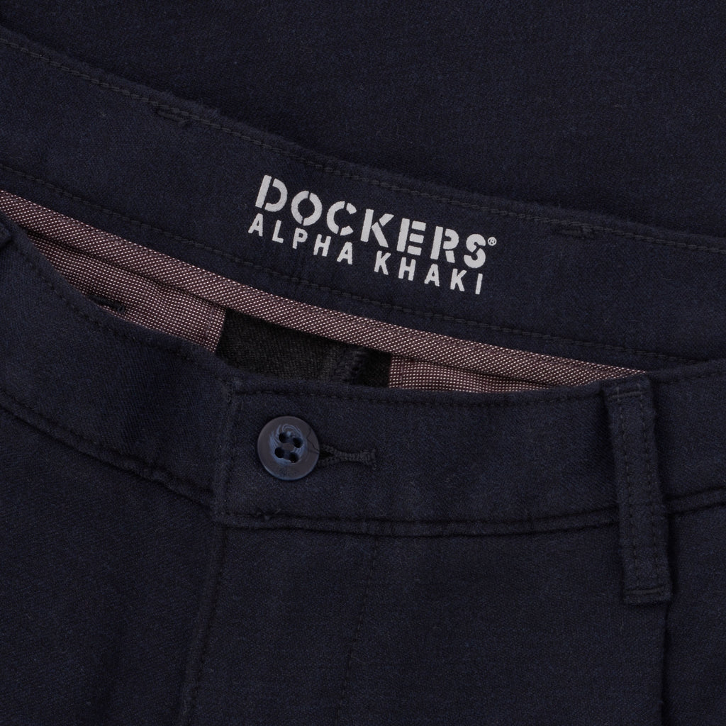 Dockers Montano Single Pleated Slim Trousers - Pembroke