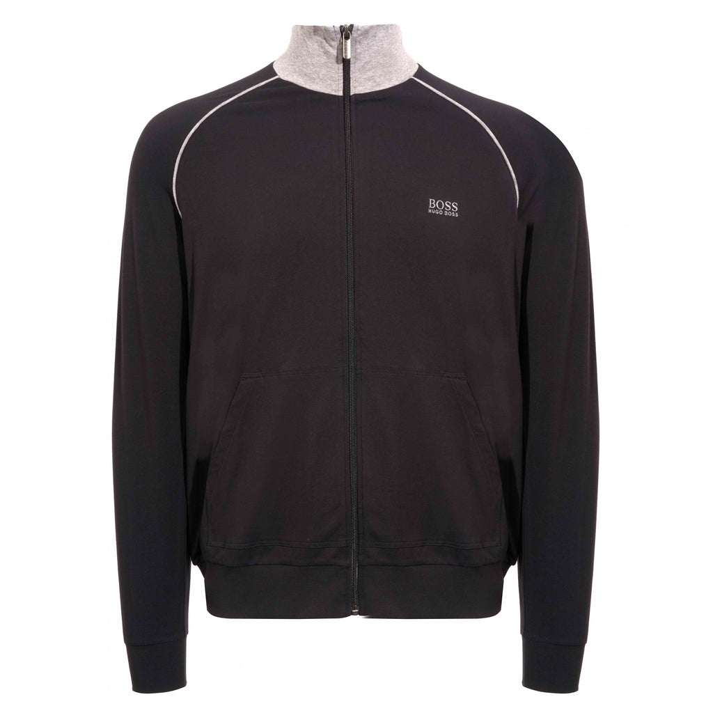 Boss Funnel Neck Jacket - Black