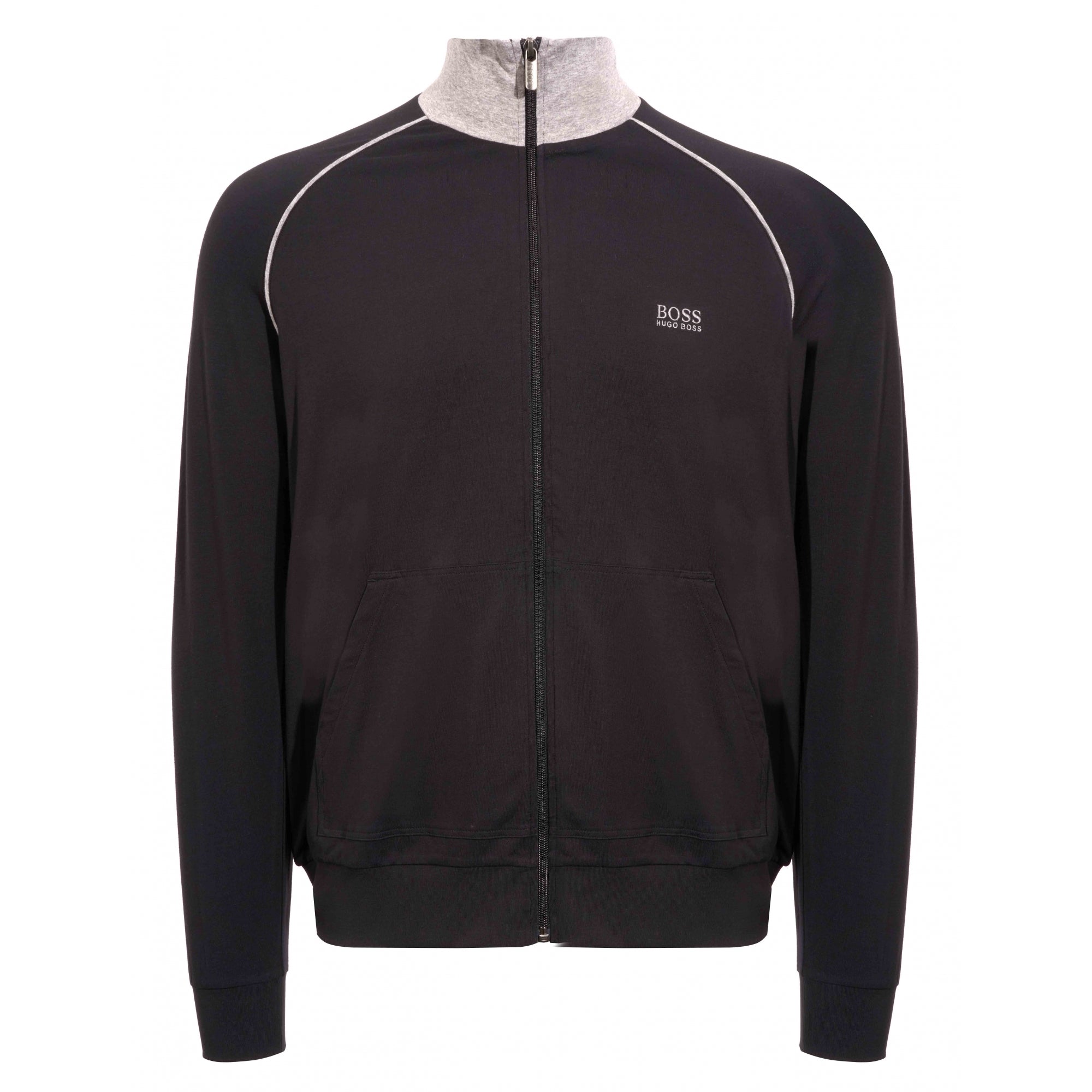 Boss Funnel Neck Jacket - Black