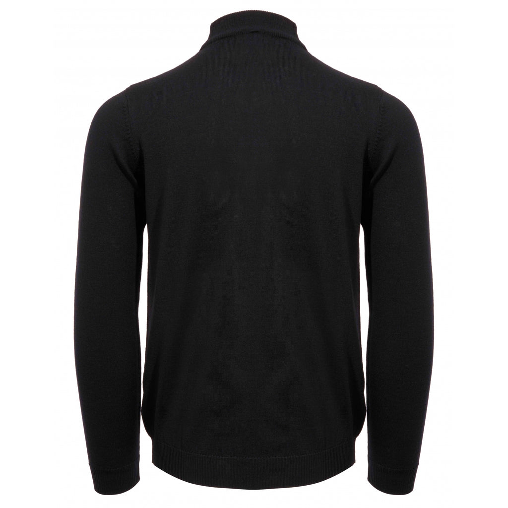 None Of The Above Mock Turtle Neck Jumper - Black