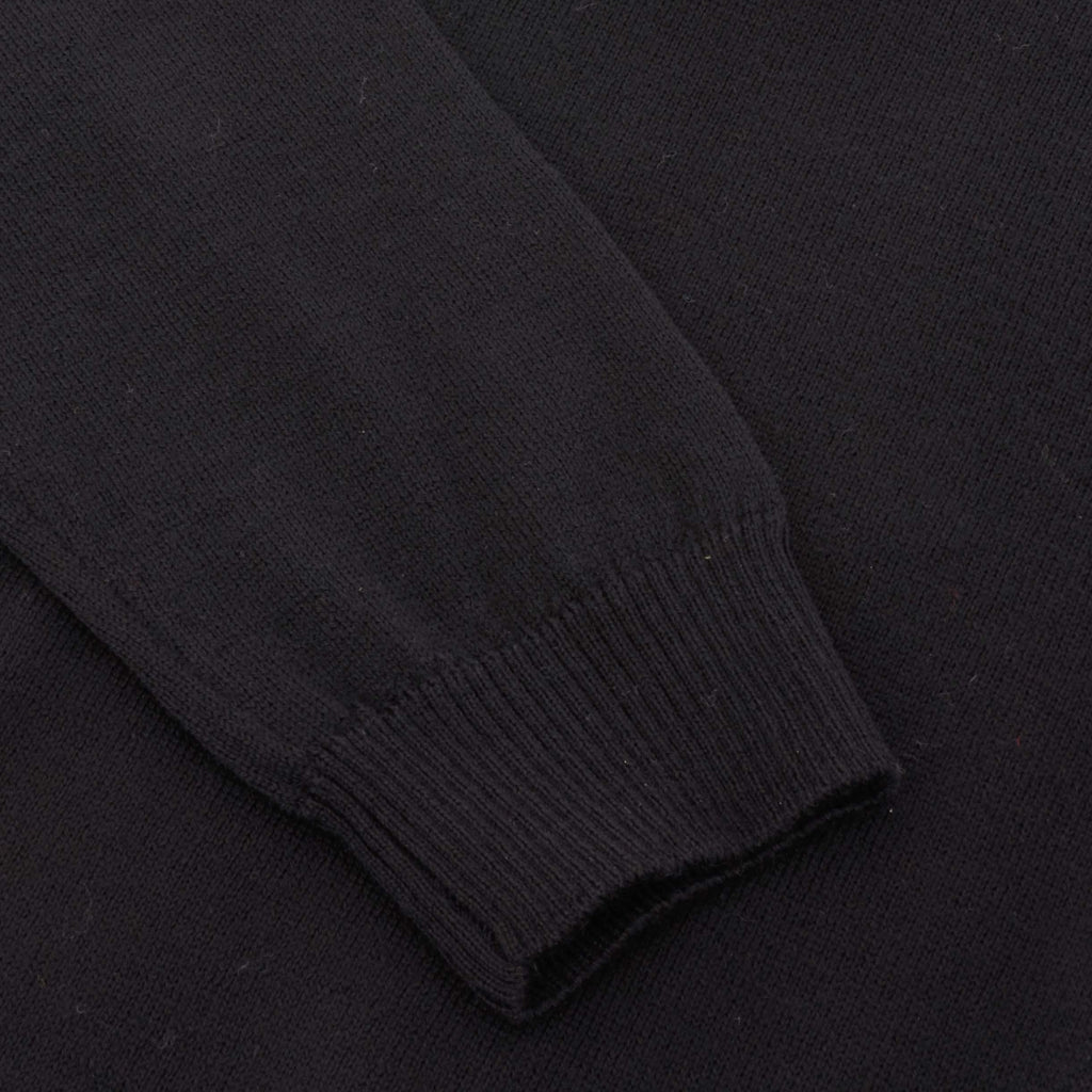 None Of The Above Mock Turtle Neck Jumper - Black