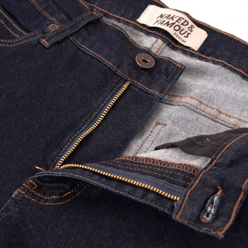 Naked and Famous Denim Super Skinny Guy Jeans - Indigo