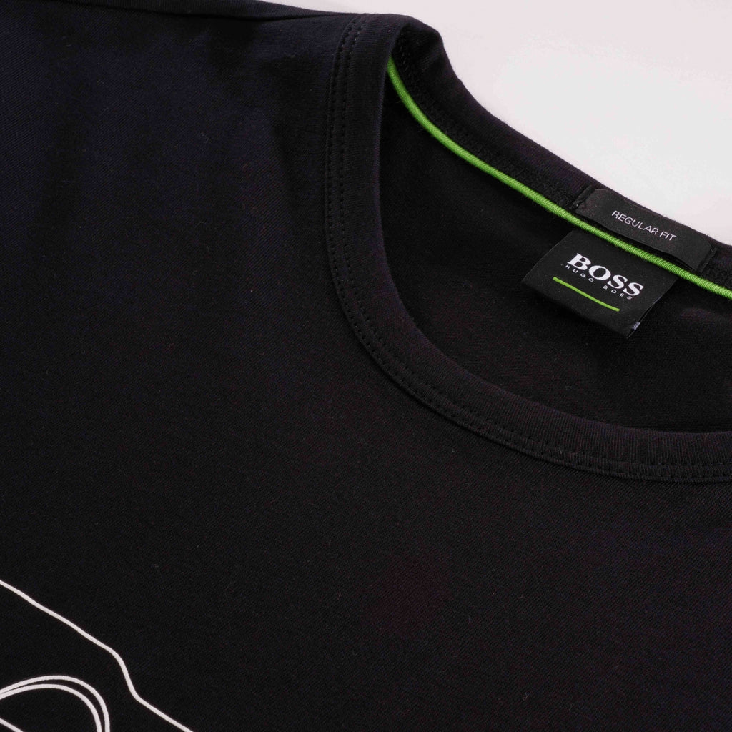 Distorted Logo T-Shirt - Black – Stuarts London