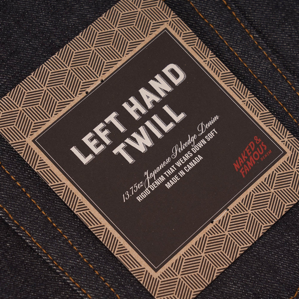 Easy Guy Left Hand Twill Selvedge - Indigo