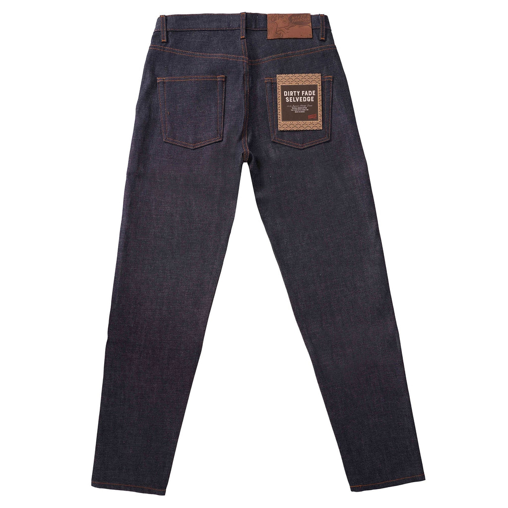 Easy Guy Dirty Fade Selvedge Jeans - Indigo