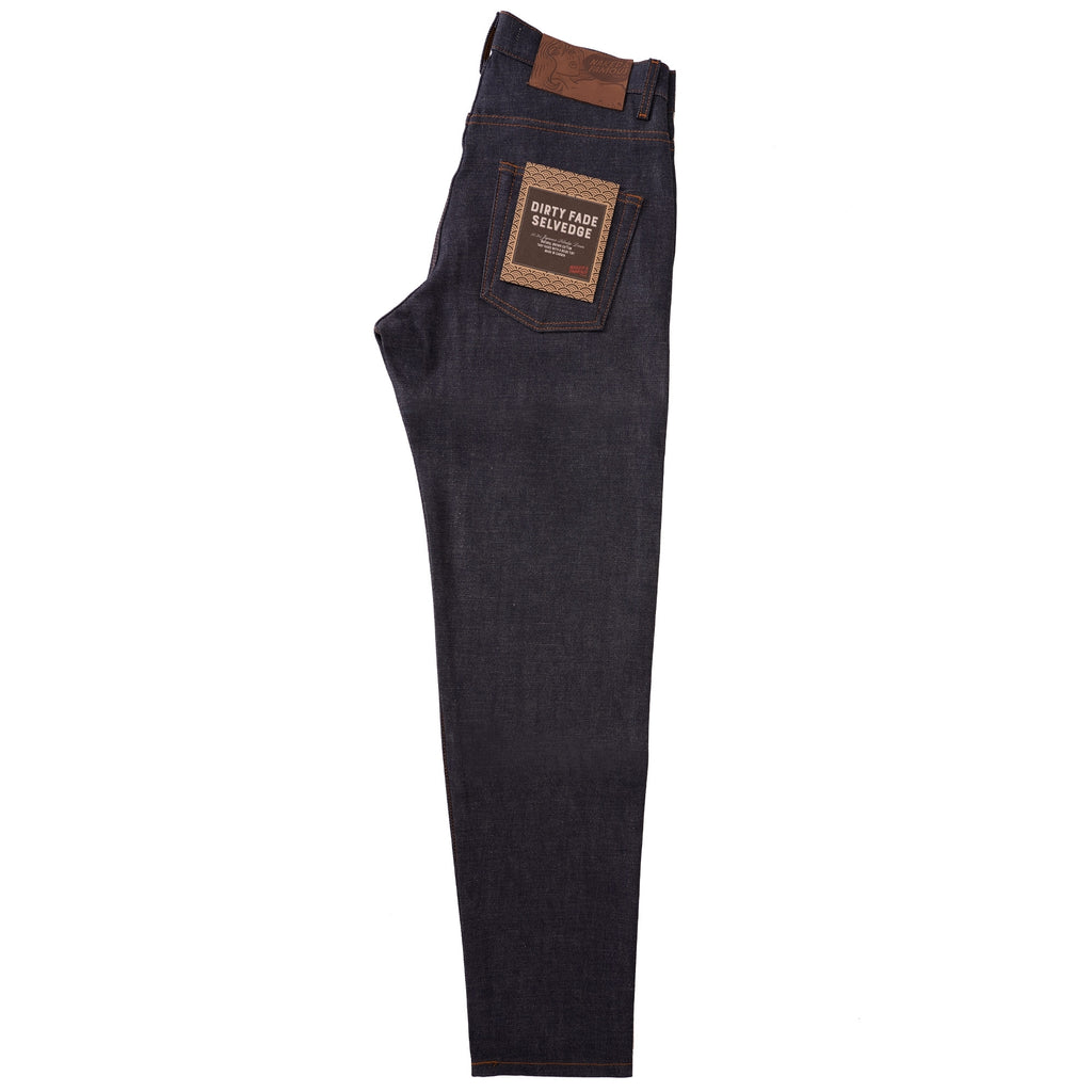 Easy Guy Dirty Fade Selvedge Jeans - Indigo