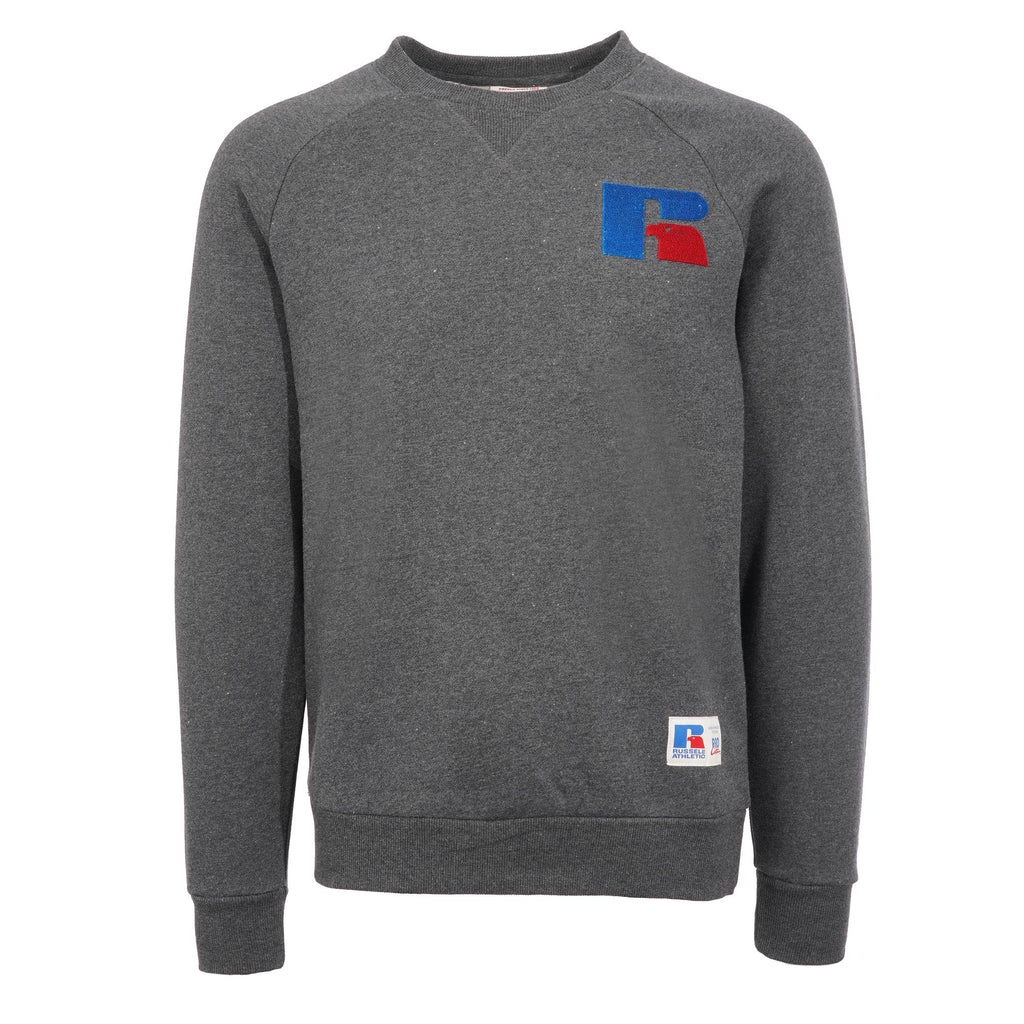 Russell Athletic Crew Neck Sweatshirt - Charcoal Marl