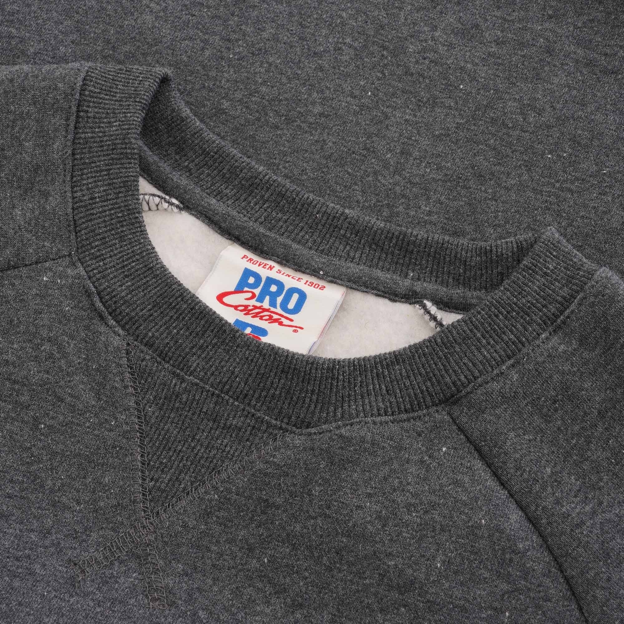 Russell Athletic Crew Neck Sweatshirt - Charcoal Marl
