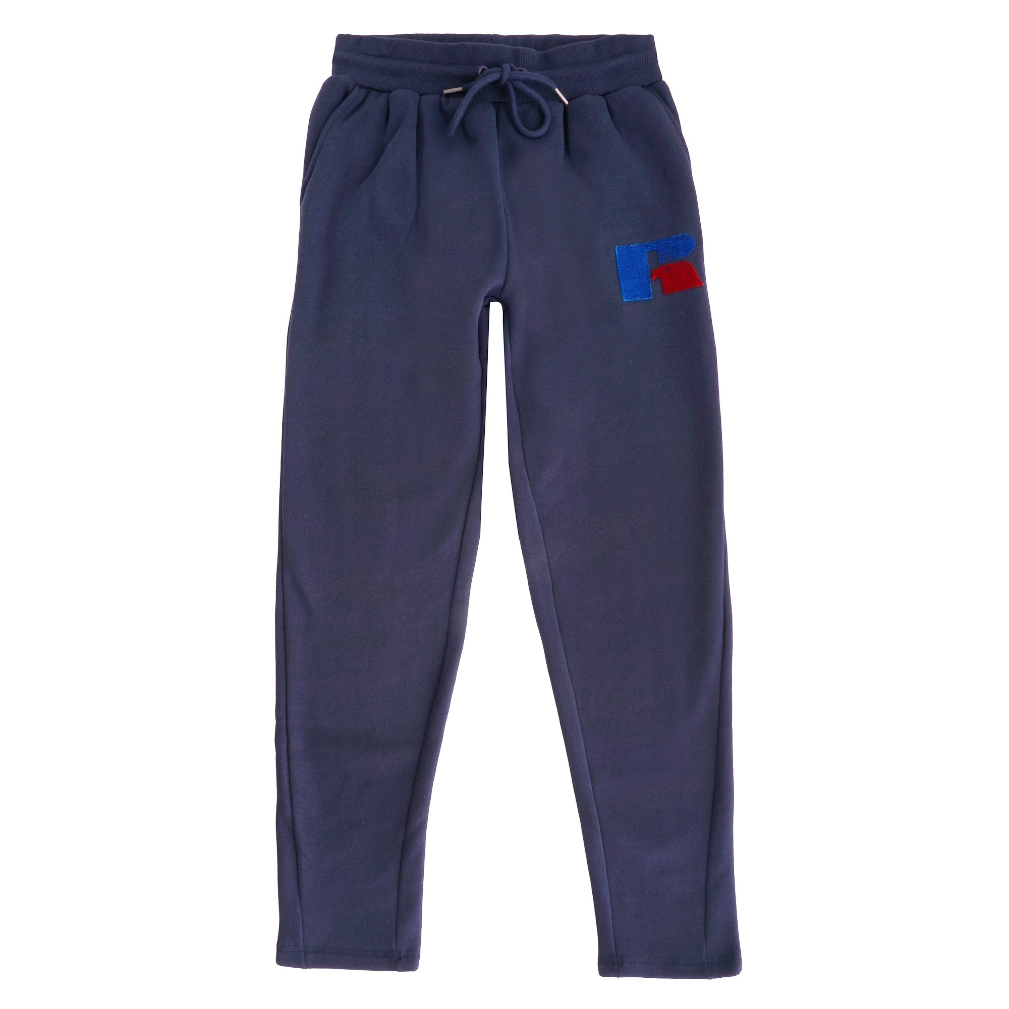 Russell Athletic Open Hem Track Pants - Navy